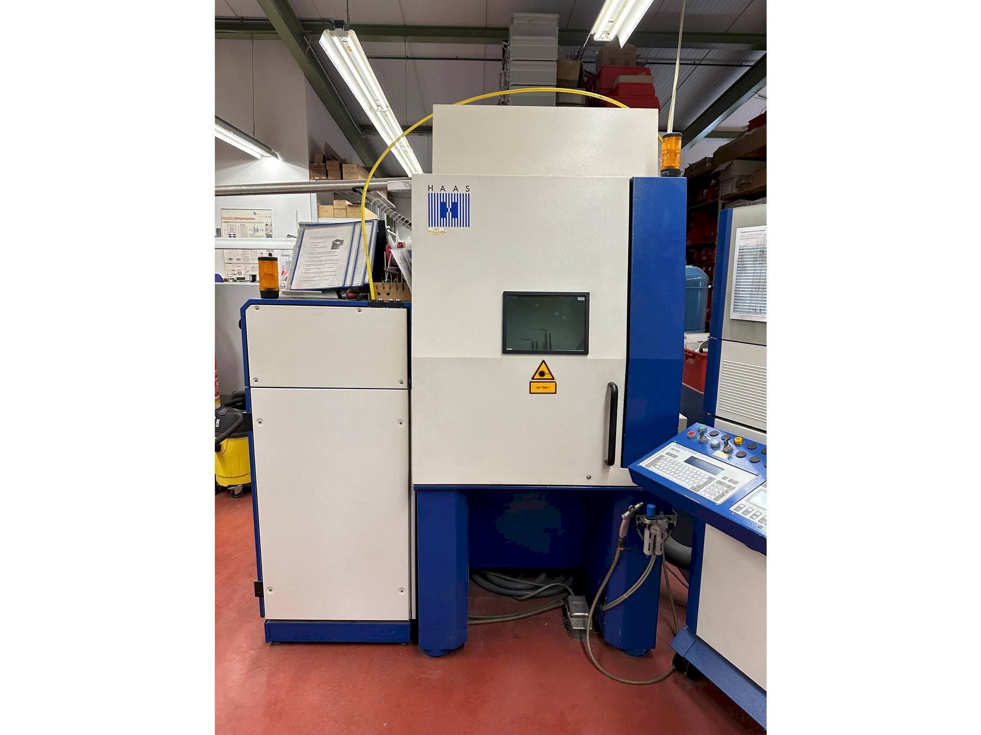 Front view of Trumpf HL124P  machine