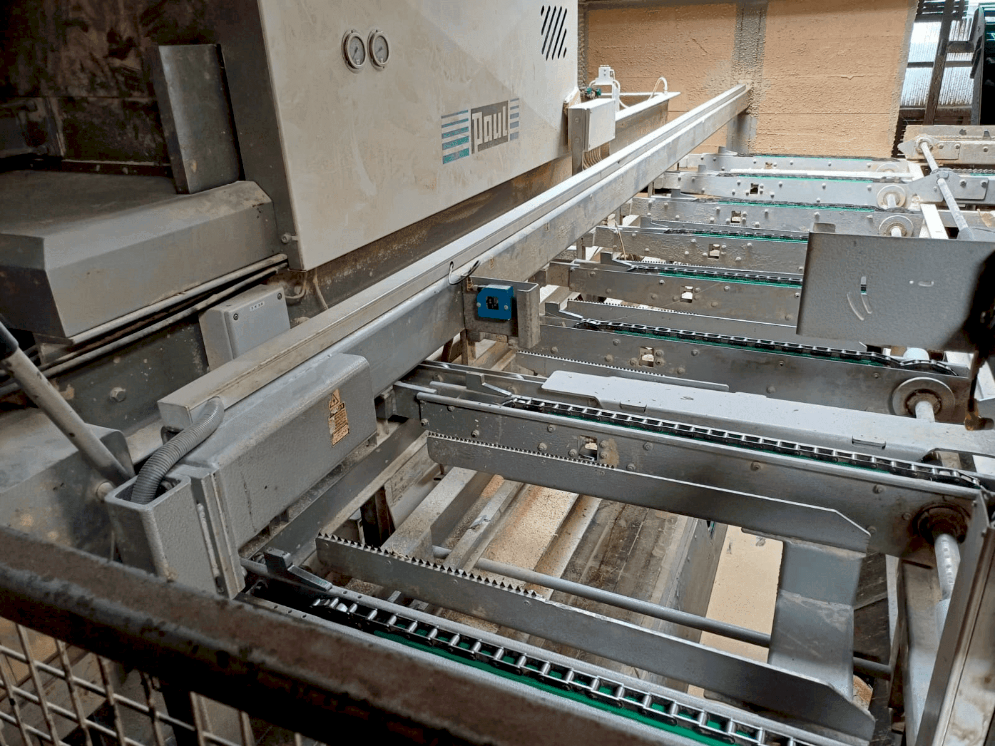 Front view of Paul Reinhardt BK 1000  machine