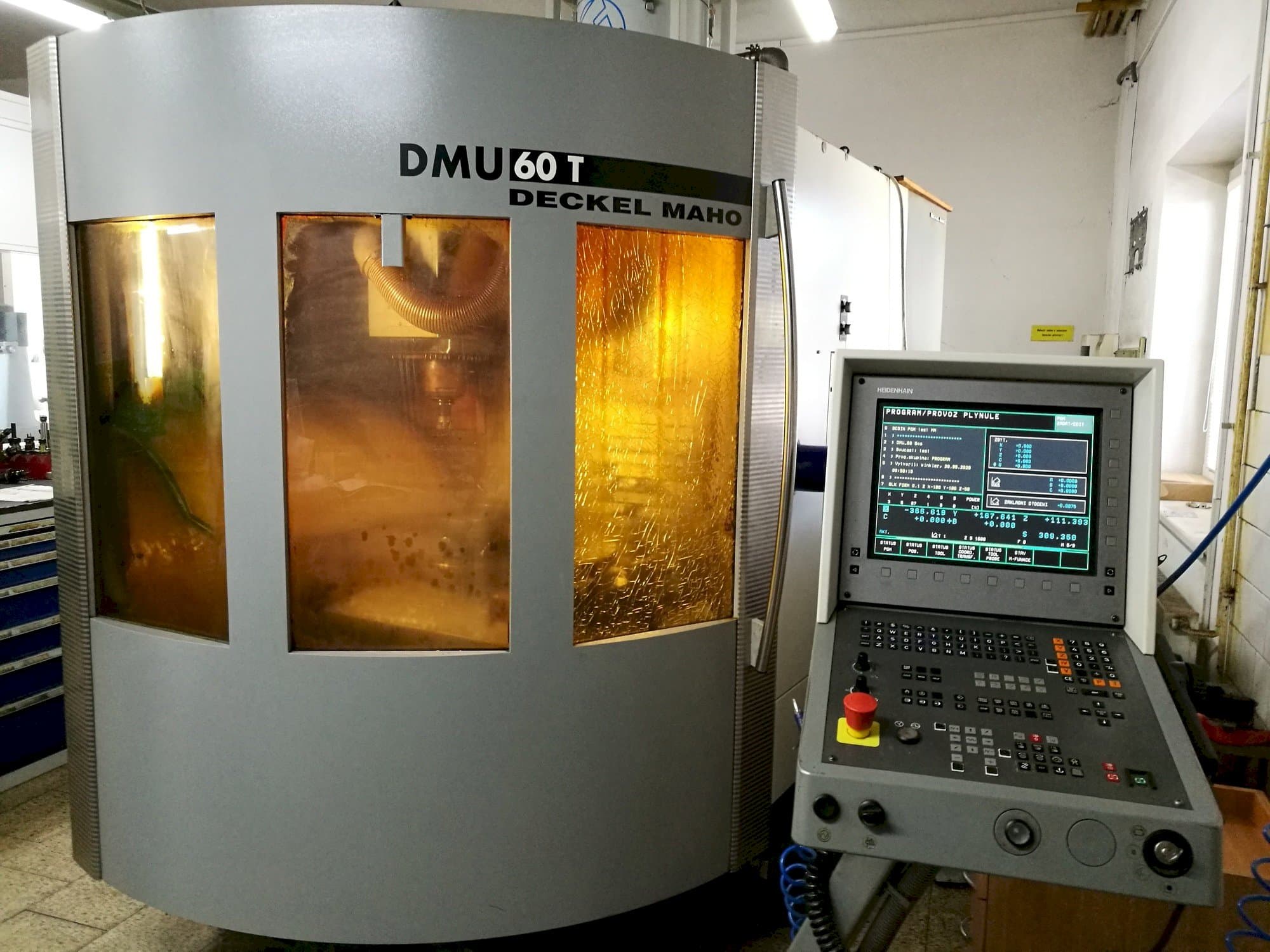 Front view of DECKEL MAHO DMU 60T  machine