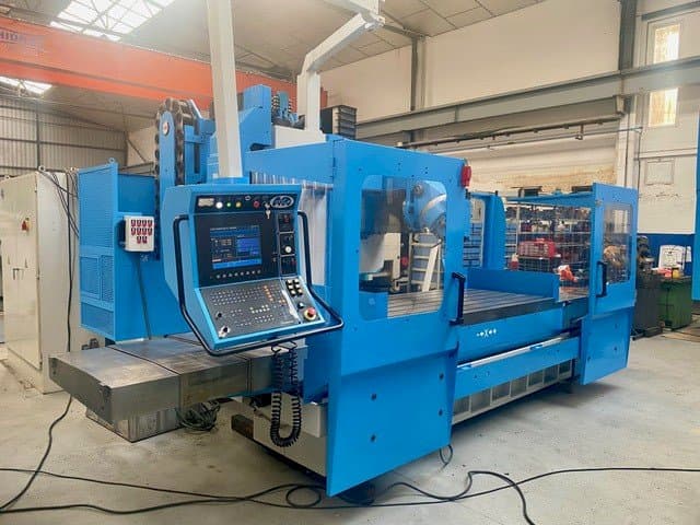 Front view of MTE BF 2200  machine