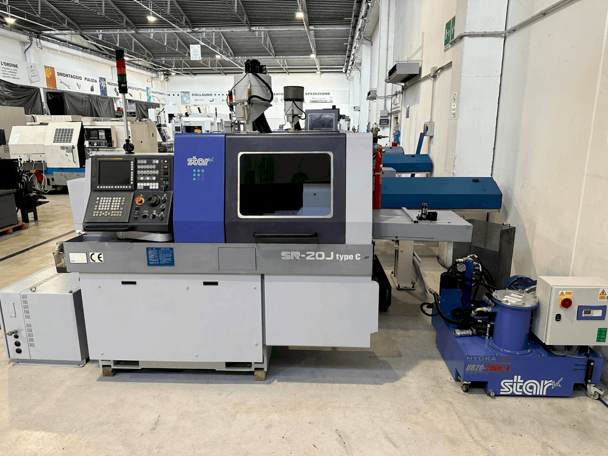 Front view of Star SR-20J type C  machine