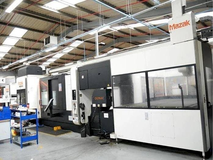 Front view of Mazak INTEGREX i-400 ST  machine
