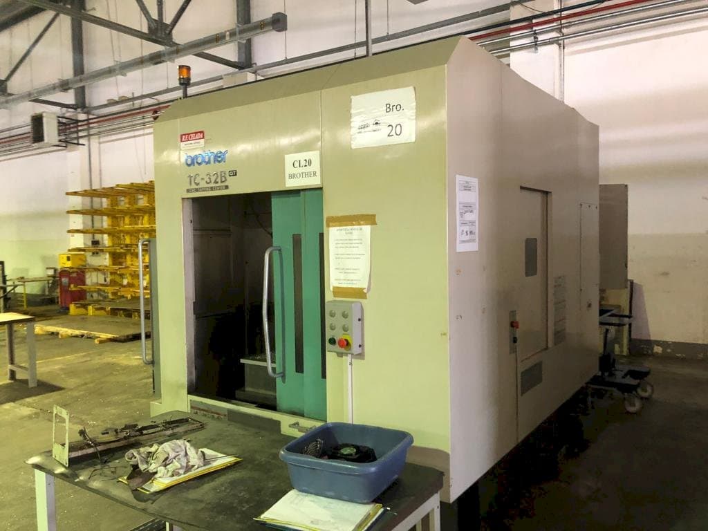 Front view of Brother TC 32B  machine