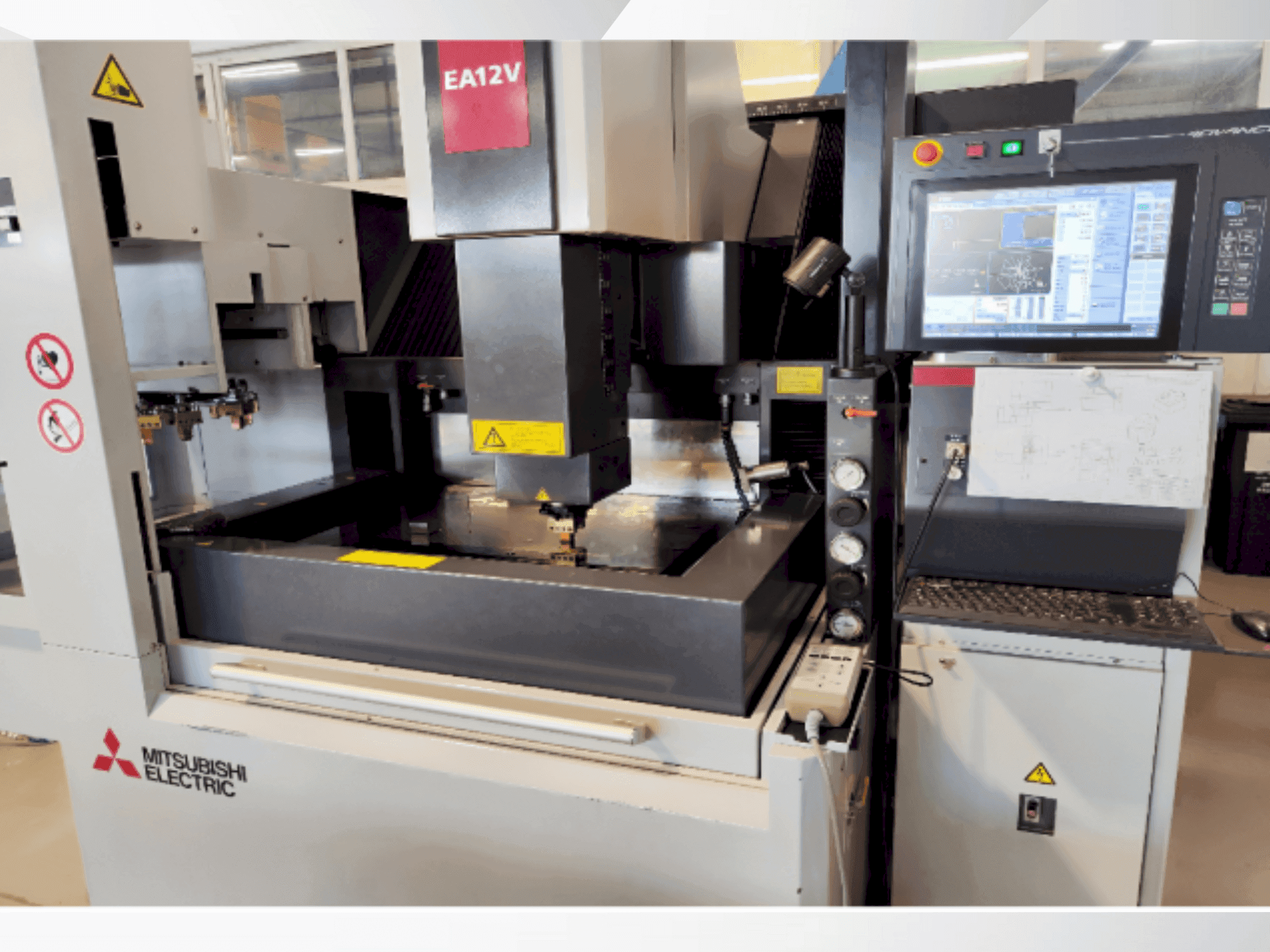 Front view of Mitsubishi EA12VM ADVANCE  machine