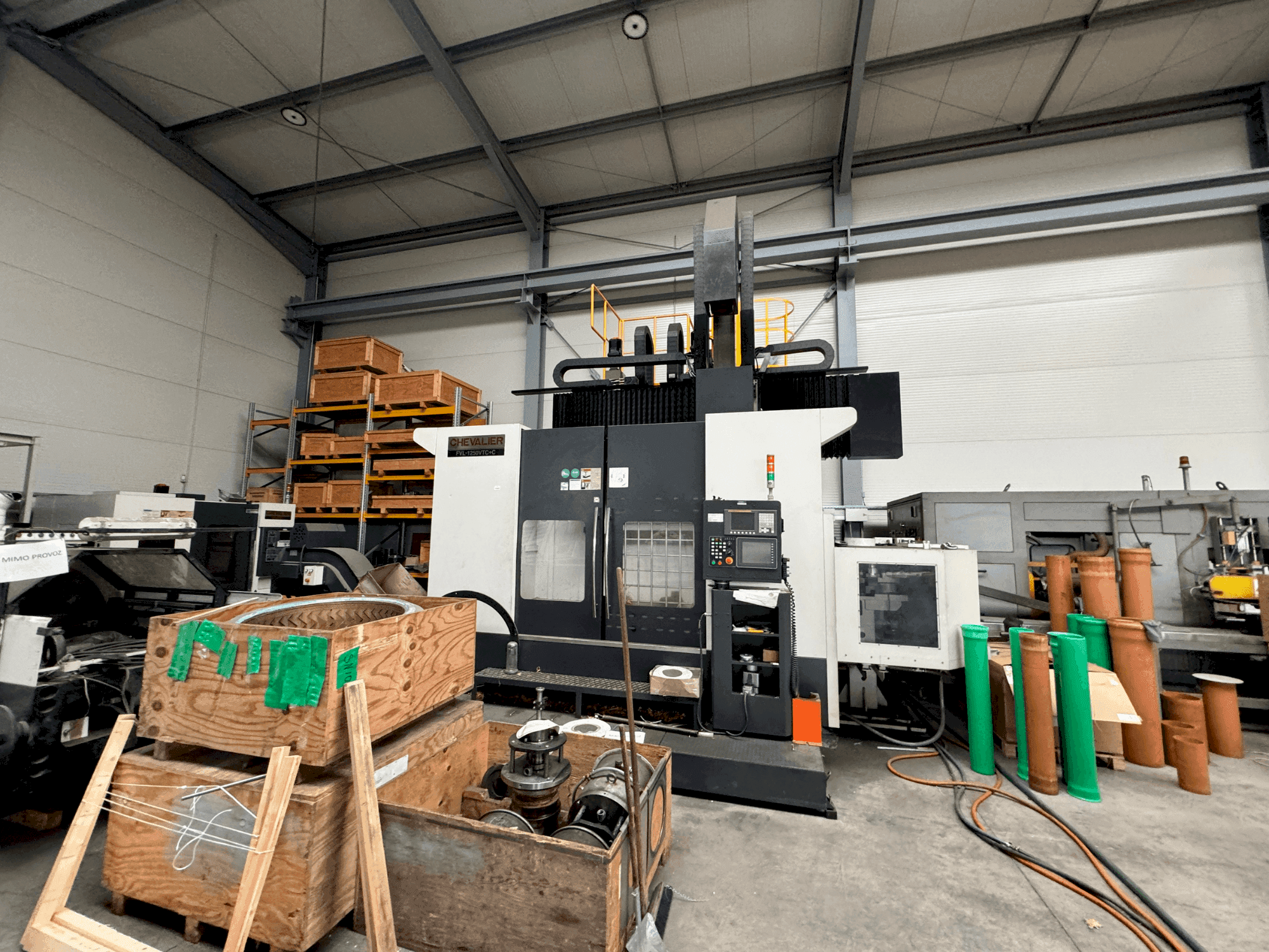 Front view of Chevalier FVL-1250VTC+C  machine