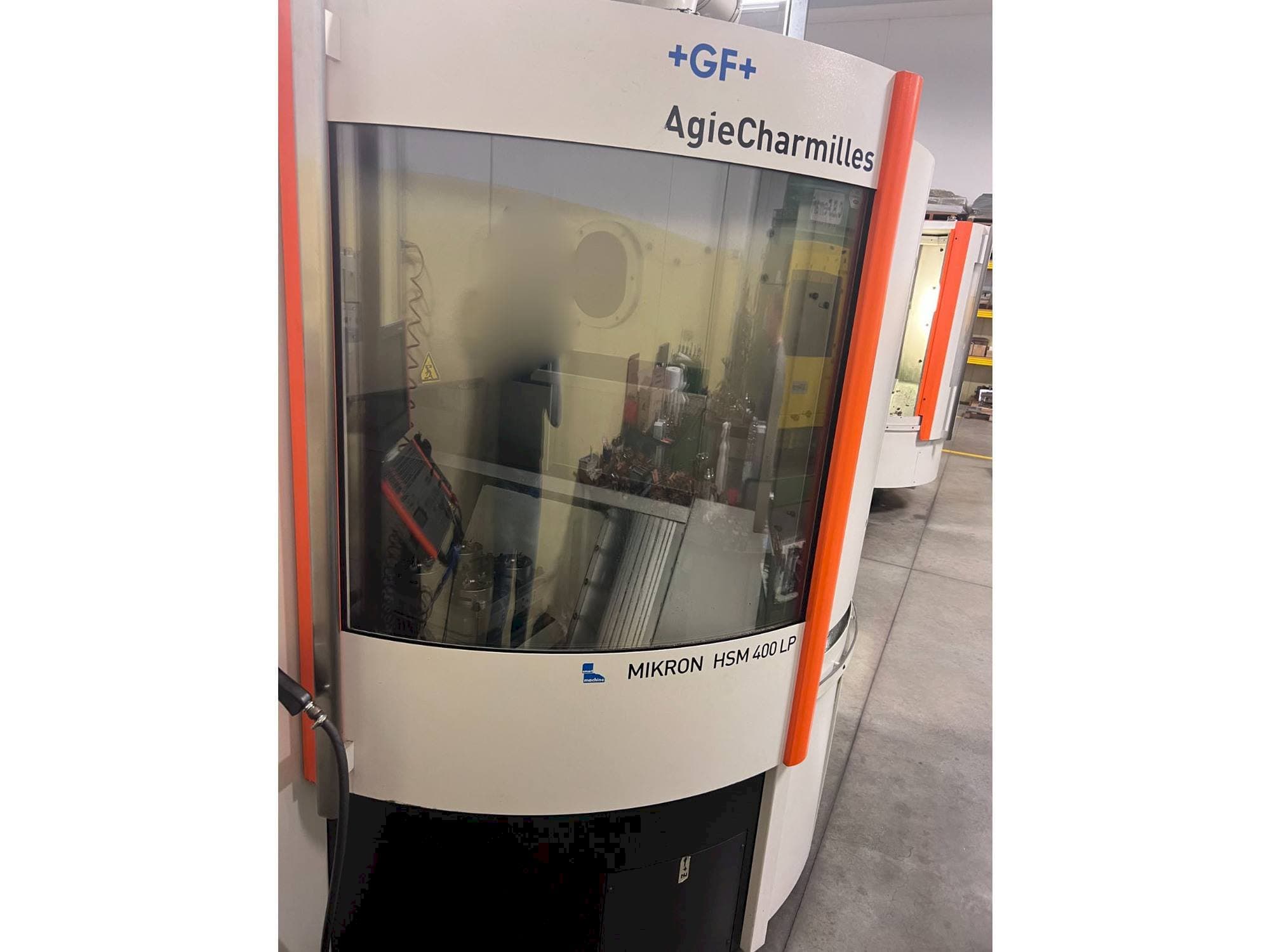 Front view of AgieCharmilles MIKRON HSM 400 LP  machine