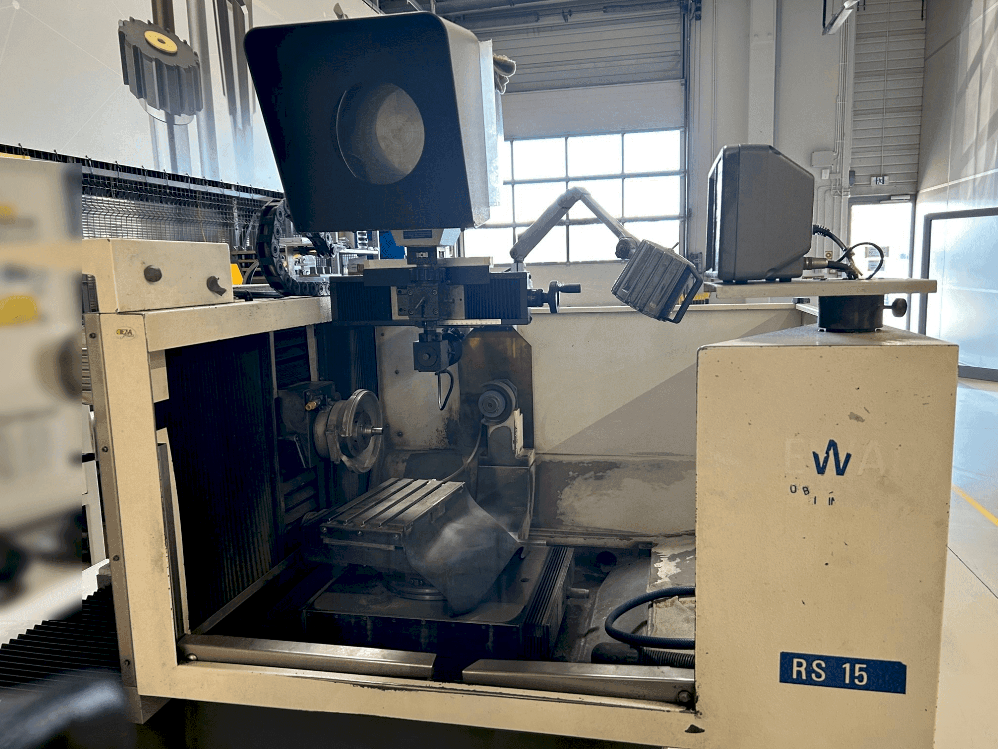 Front view of EWAG RS 15  machine