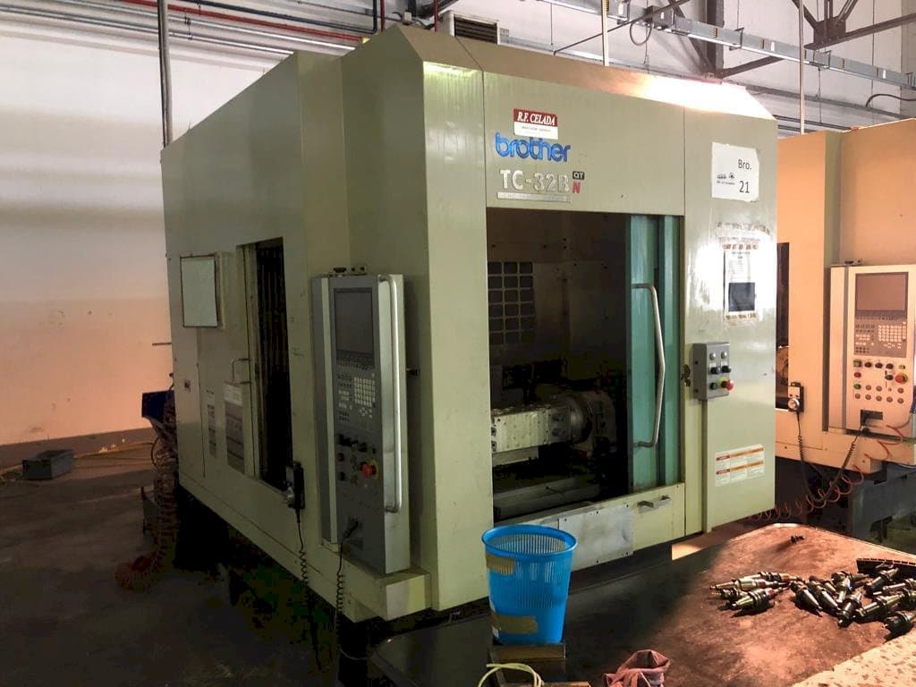 Front view of Brother TC 32B  machine