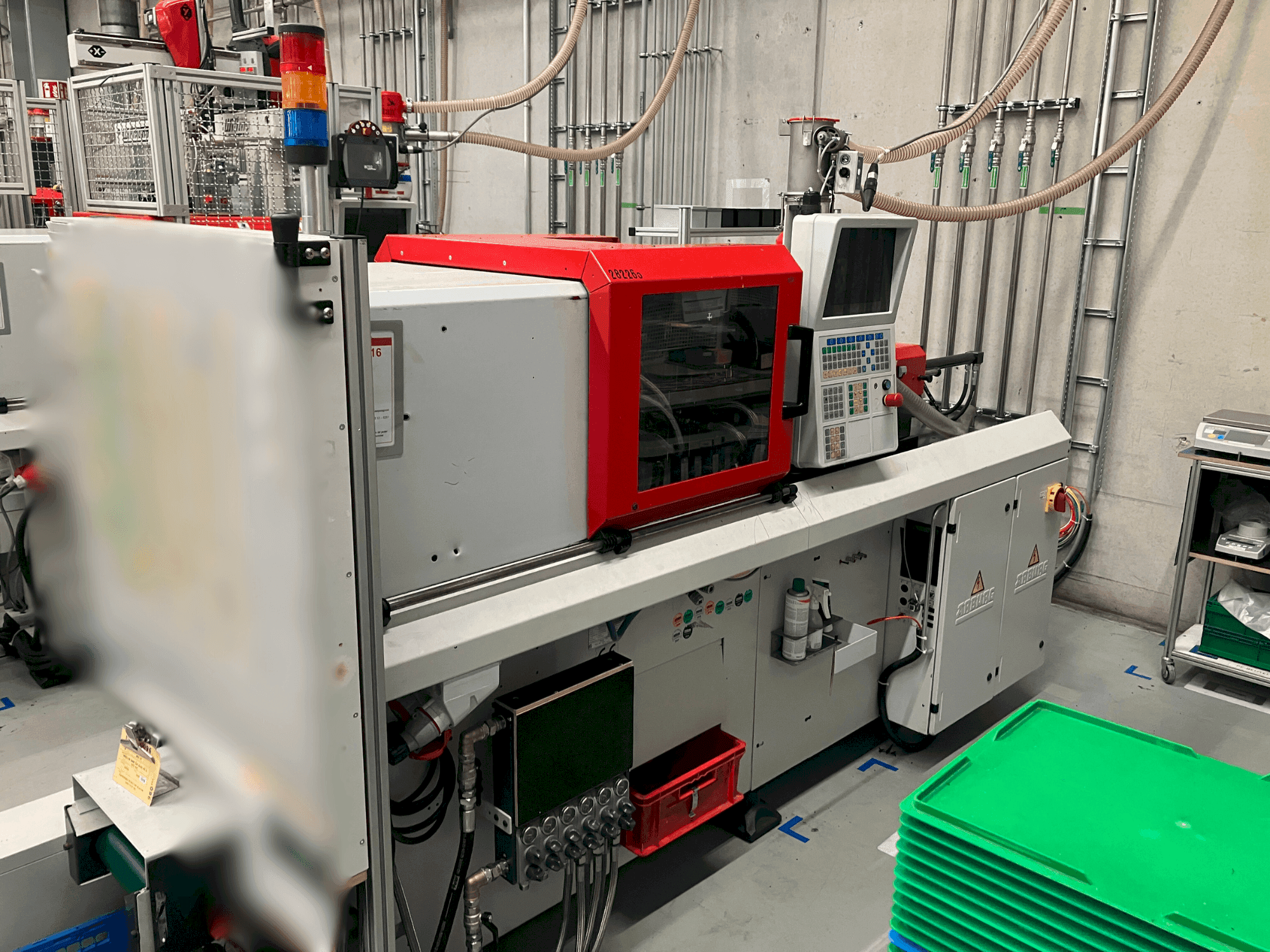 Front view of Arburg Allrounder 270 S 250-60  machine