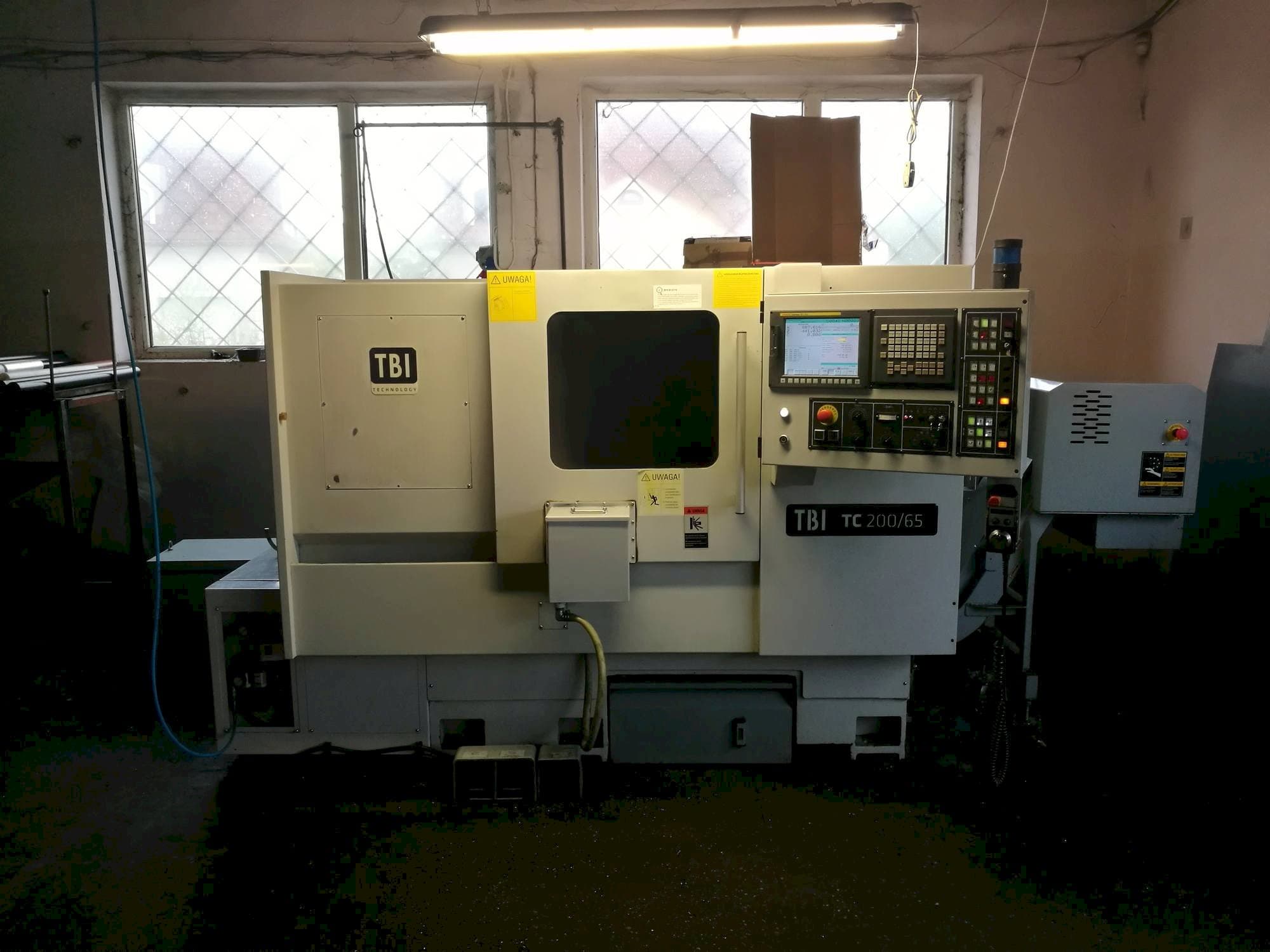 Front view of TBI TC 200-65MC  machine