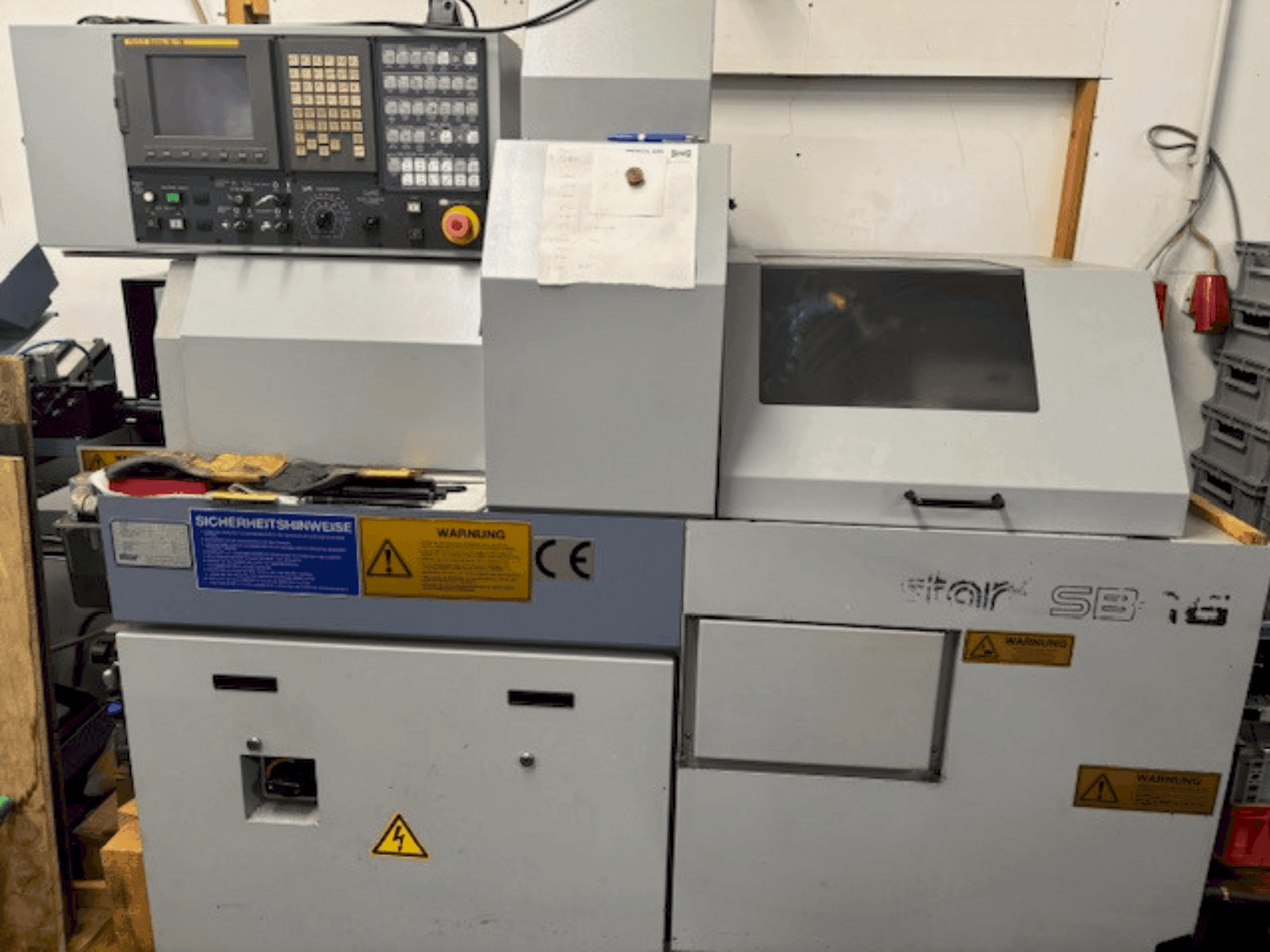 Front view of Star SB-16  machine