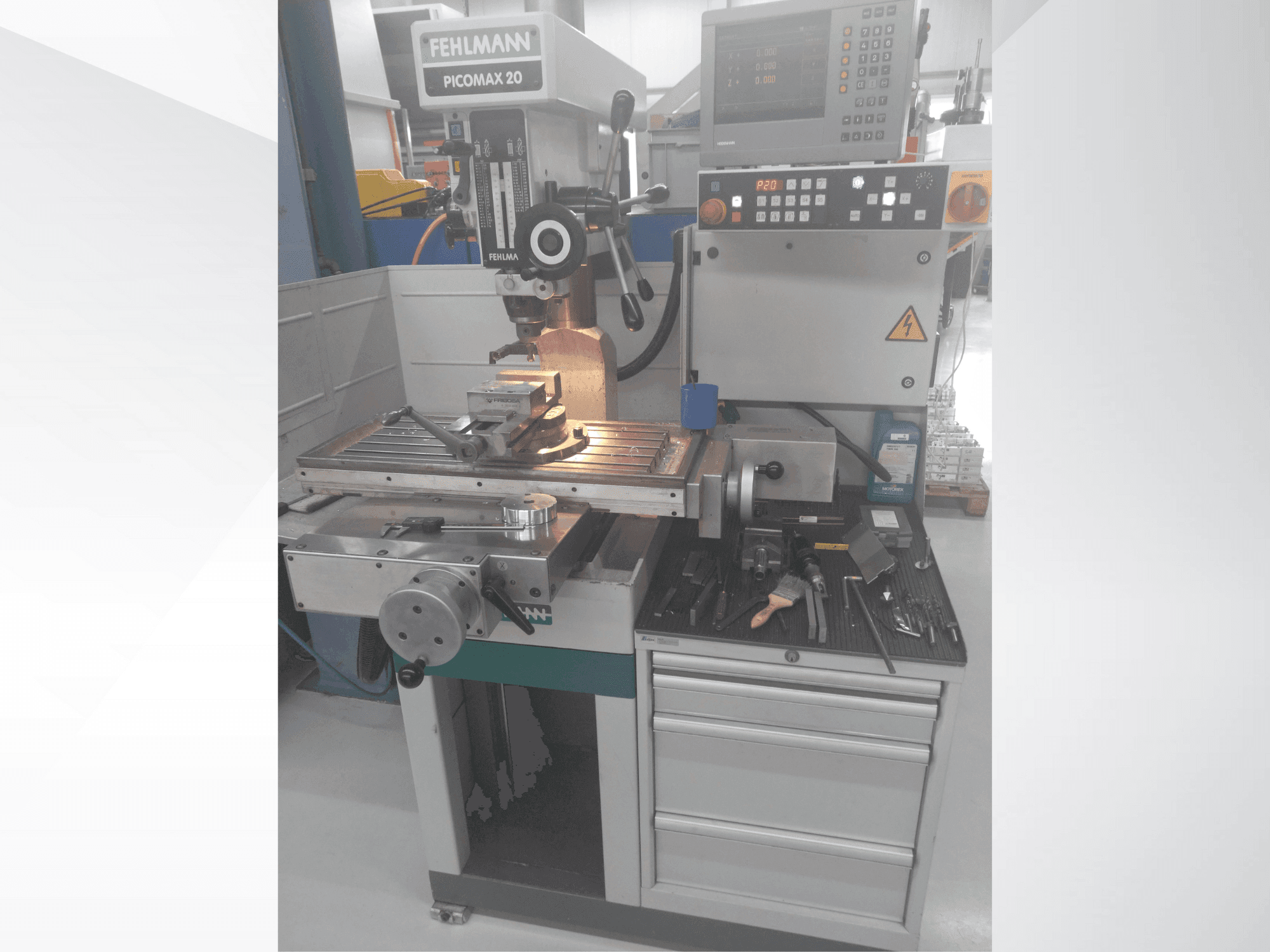 Front view of FEHLMANN PICOMAX 20  machine