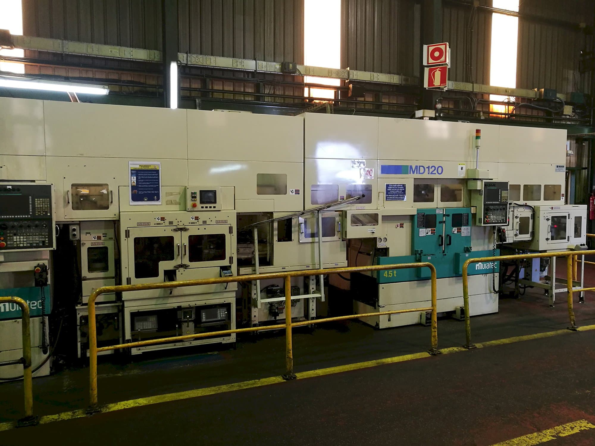 Front view of MURATA Muratec MD 120 Machine