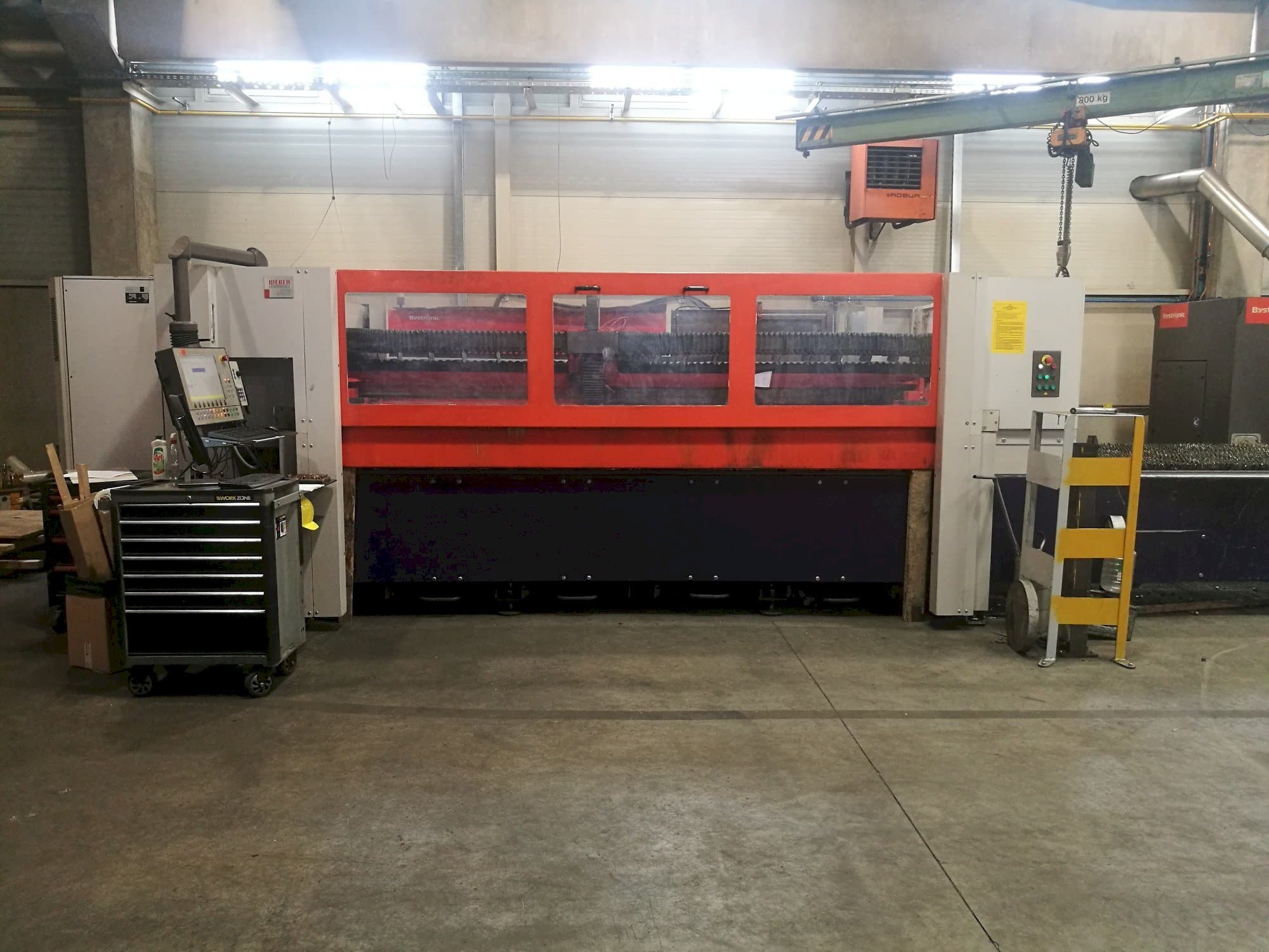 Front view of Bystronic Bystar 3015  machine