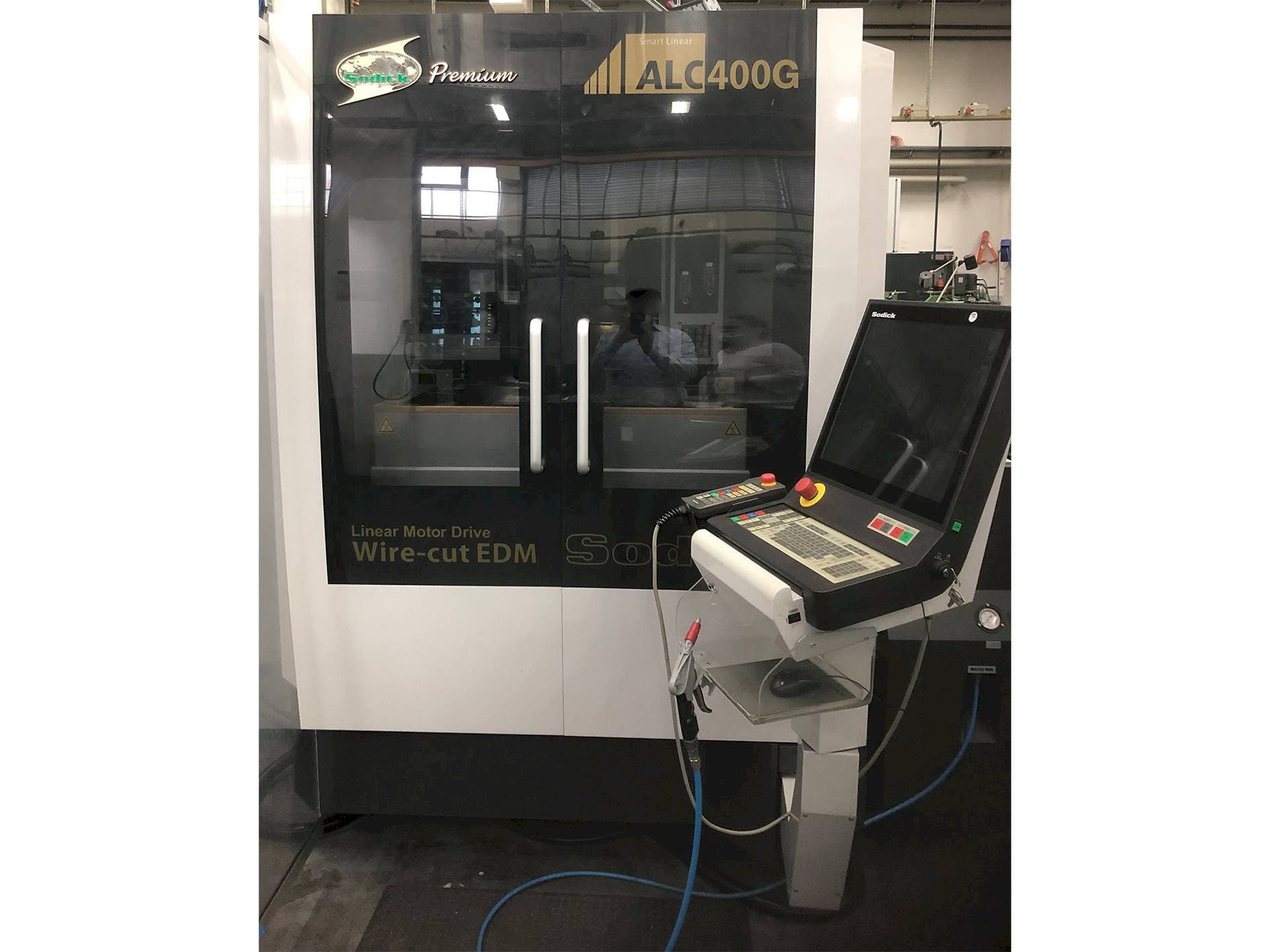 Front view of Sodick ALC400G  machine