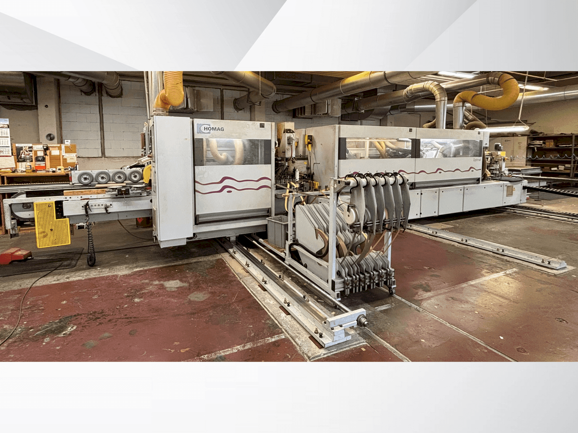 Front view of HOMAG Optimat KF 26/8/A3/25  machine