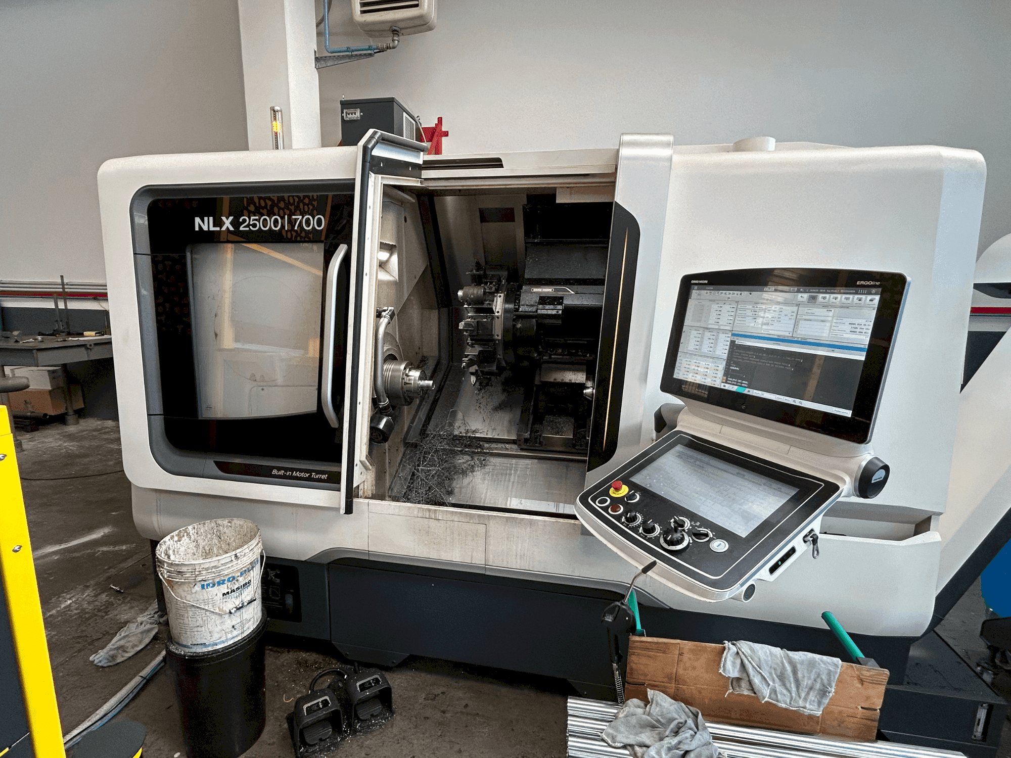 Front view of DMG MORI NLX 2500 Y / 700  machine