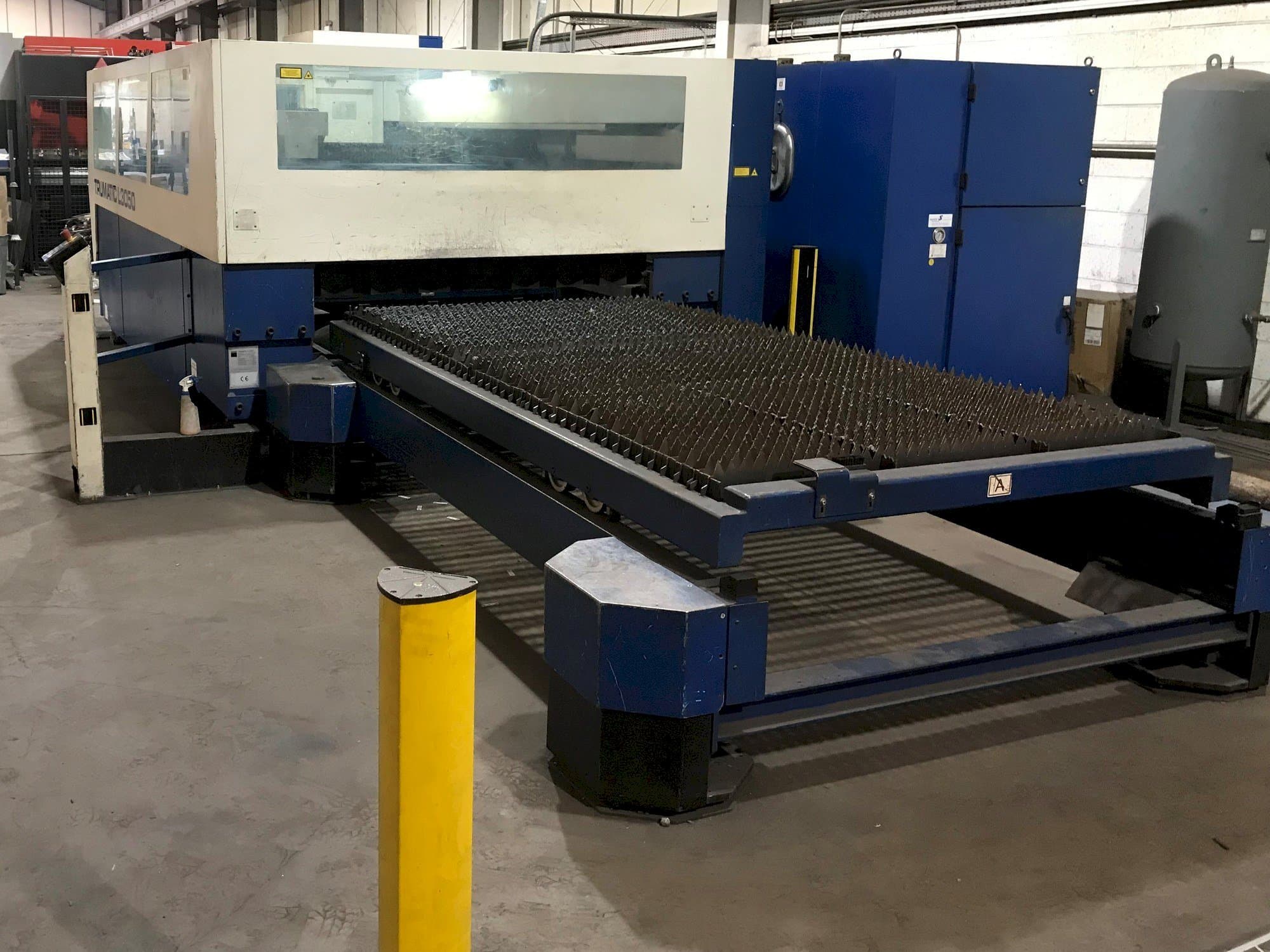 Front view of Trumpf Trumatic L3050  machine