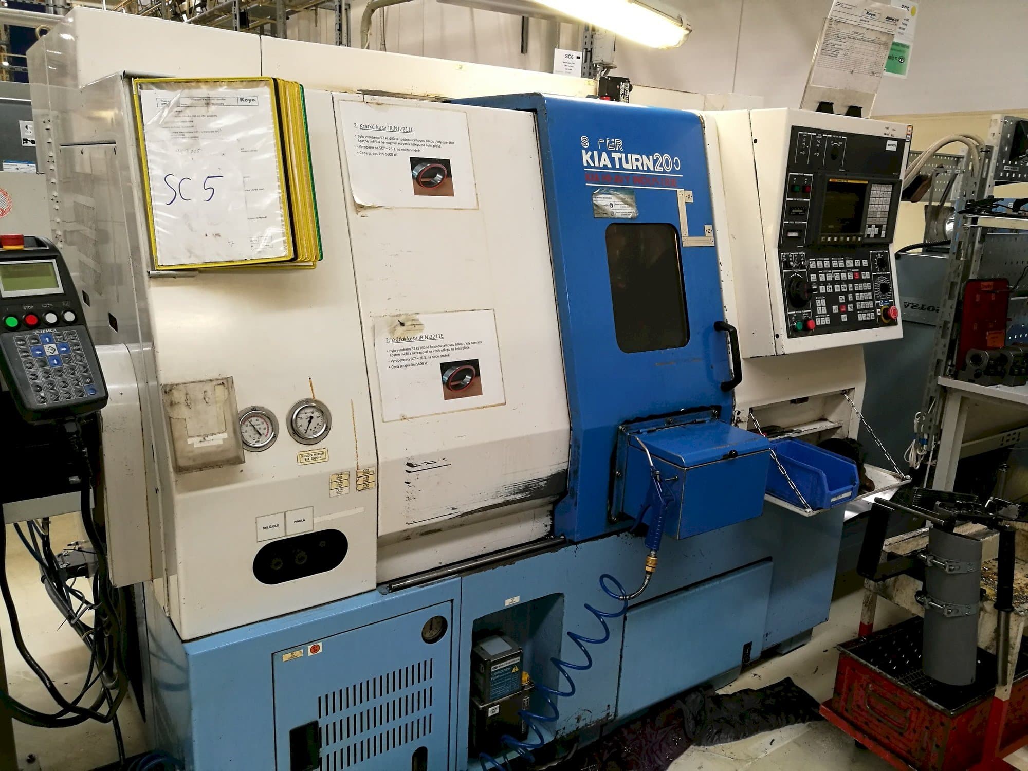 Front view of Kia Super Kia Turn 200  machine