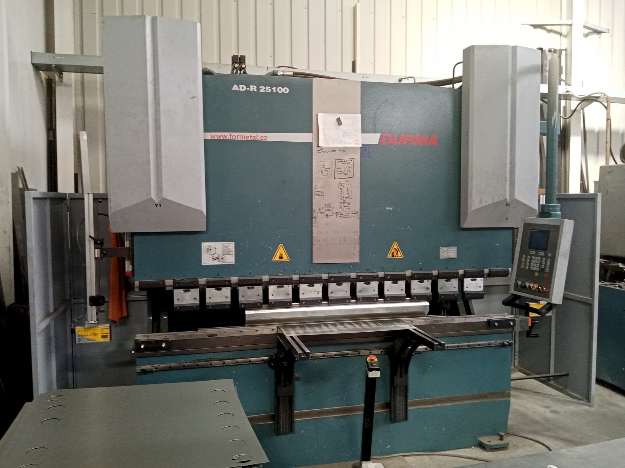 Front view of Durma AD-R 25100  machine