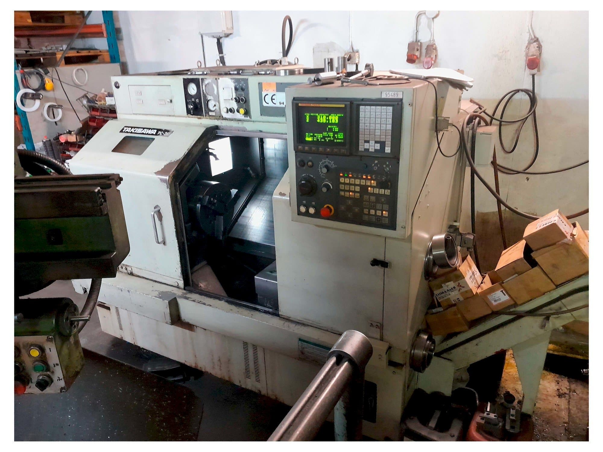 Front view of Takisawa TC-30  machine