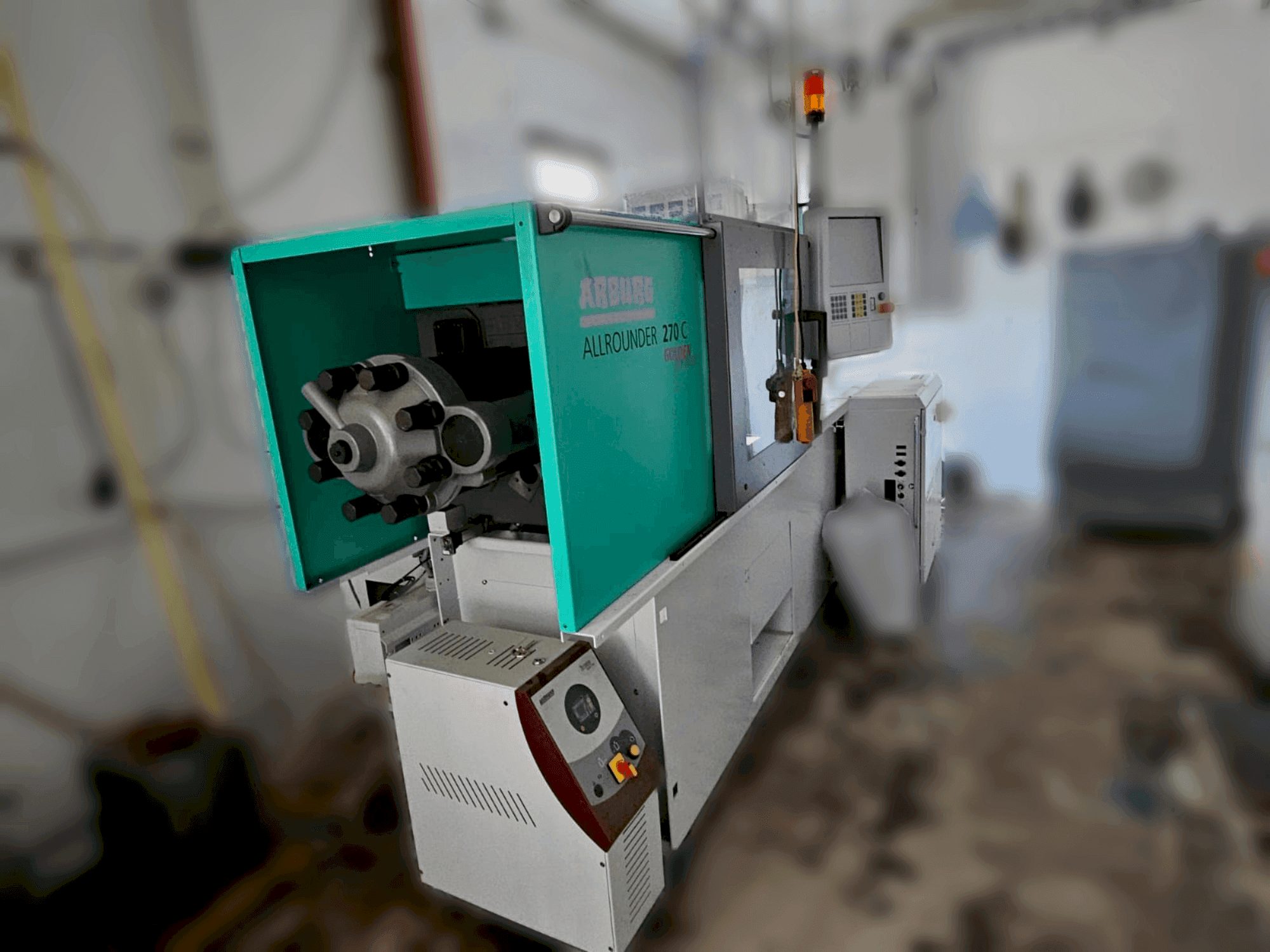 Side view of Arburg 270 C 400-70 Golden Edition  machine