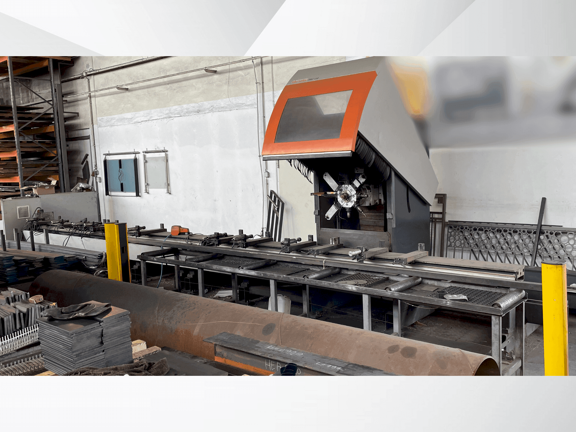 Front view of Elumatec SBZ 130  machine