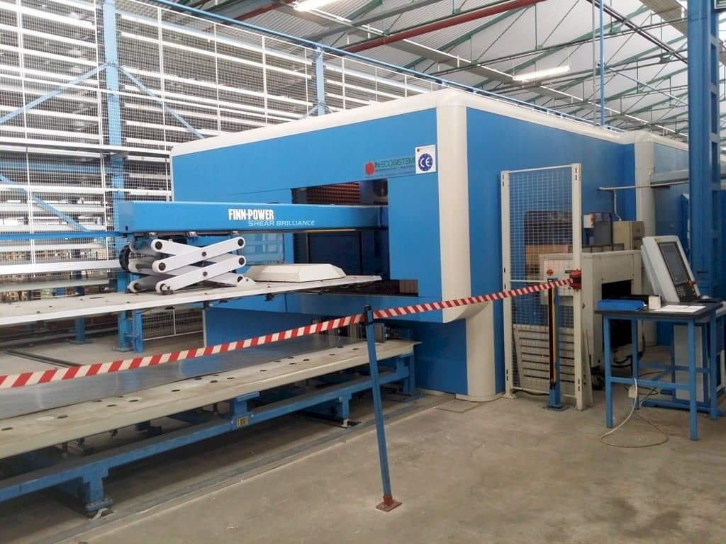 Front view of Finn-Power SB8  machine