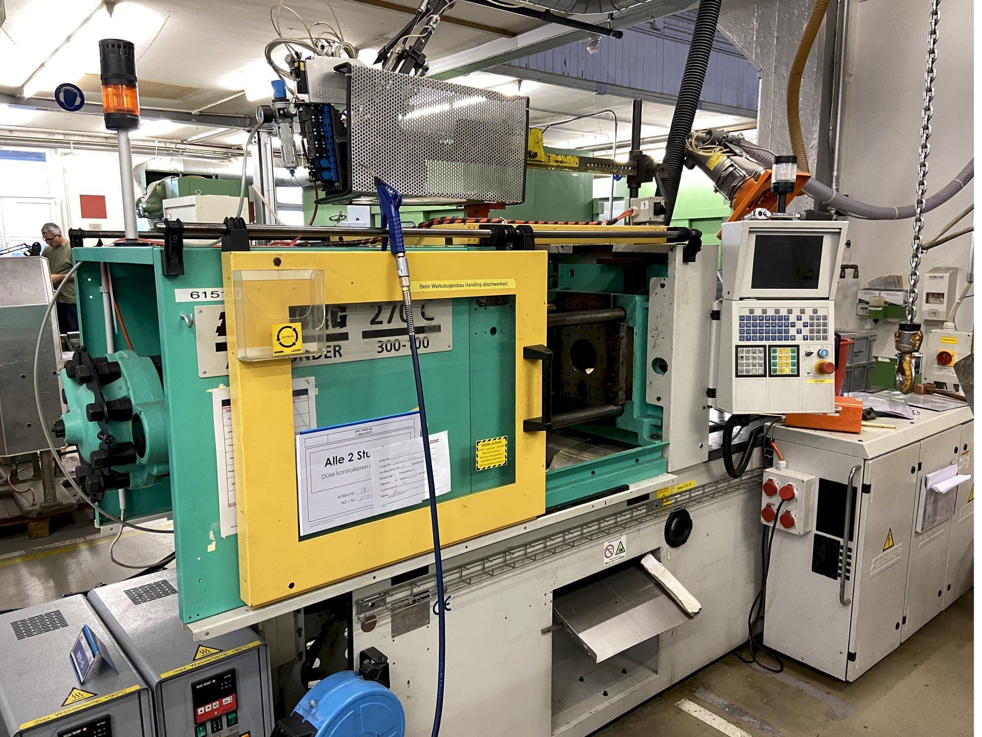 Front view of Arburg ALLROUNDER 270 C 300 - 100  machine