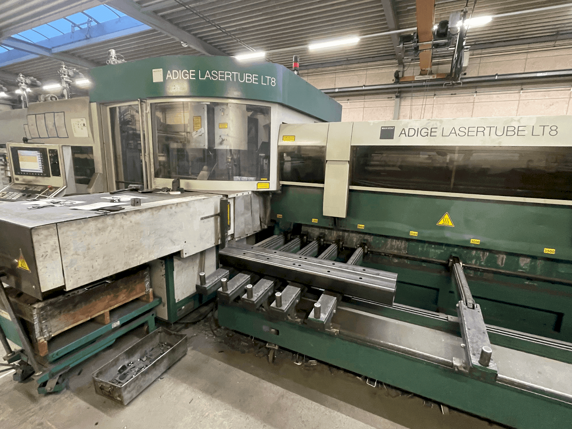 Front view of BLM Adige LT8  machine