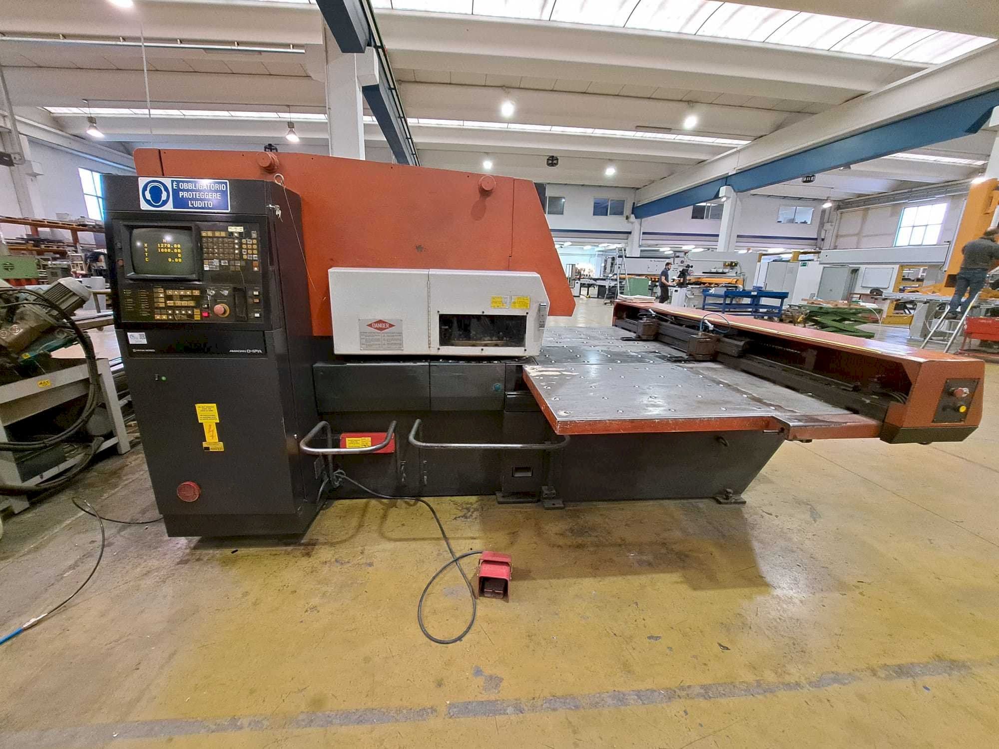 Front view of AMADA ARIES 245  machine