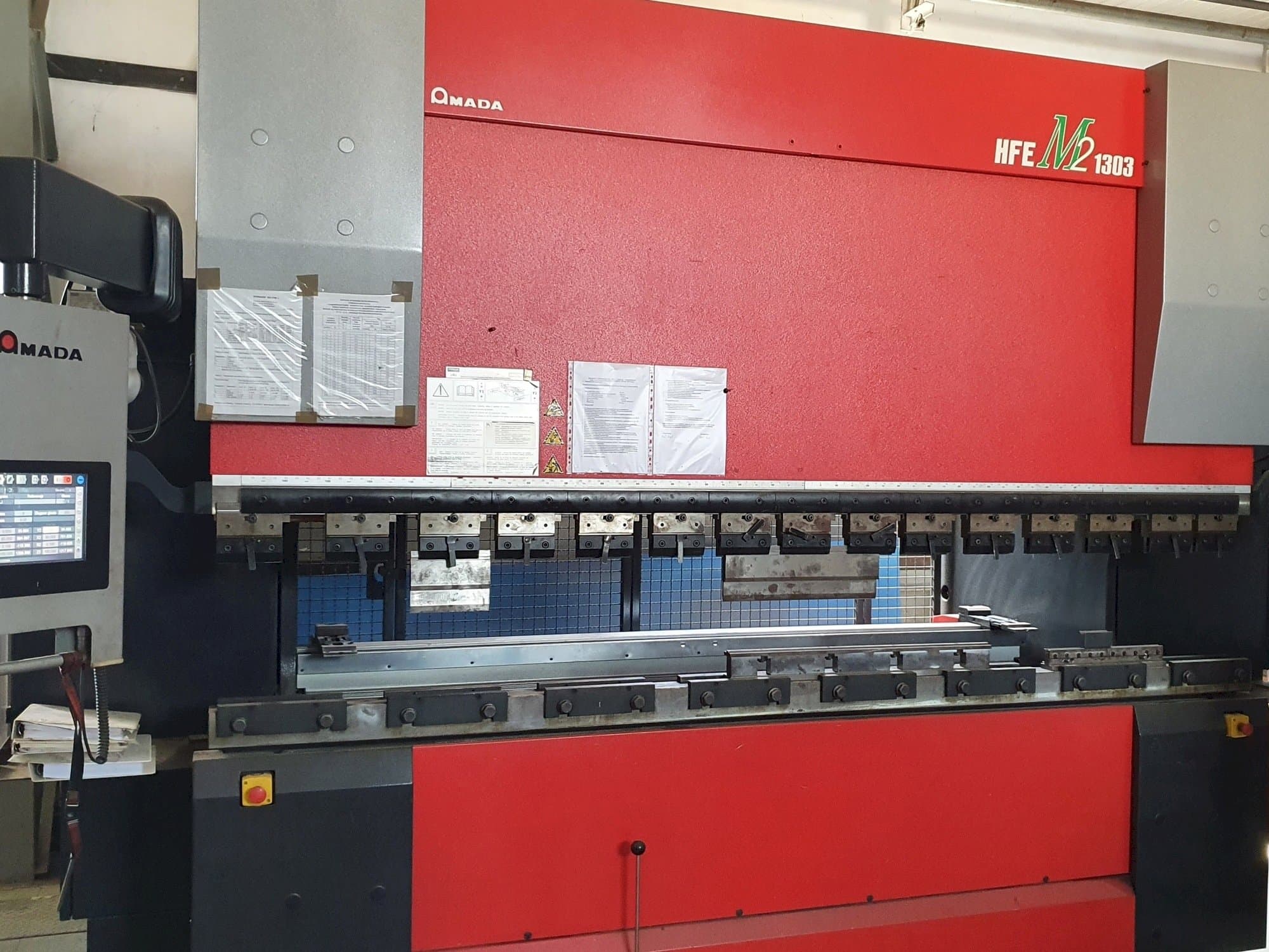 Front view of AMADA HFE-1303M2 8 Axes  machine