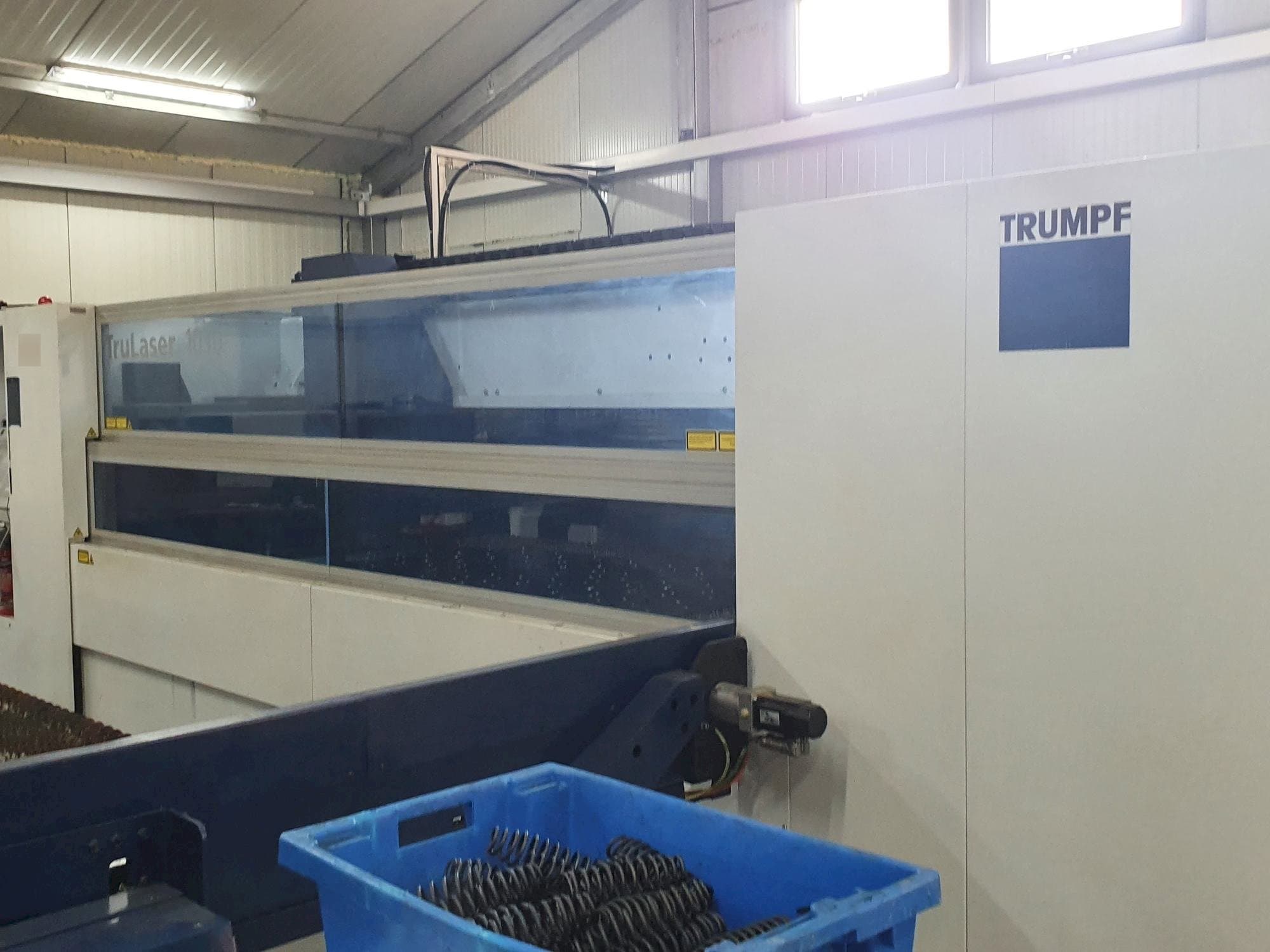 Front view of Trumpf TruLaser 1030  machine