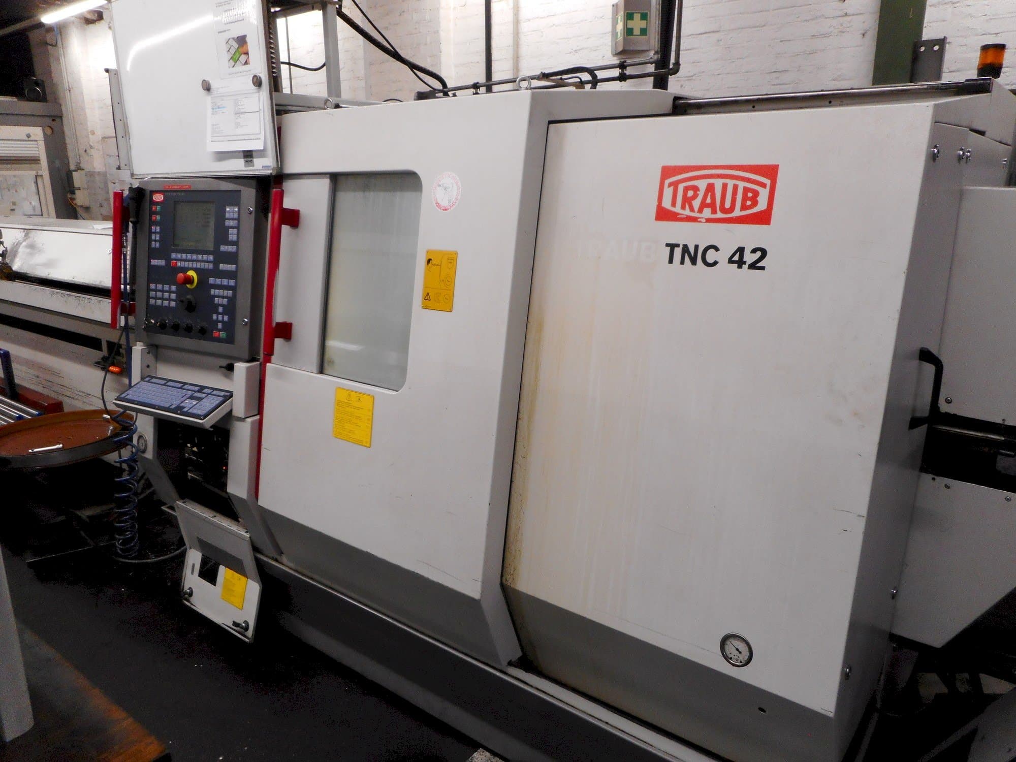 Front view of TRAUB TNC42/65  machine