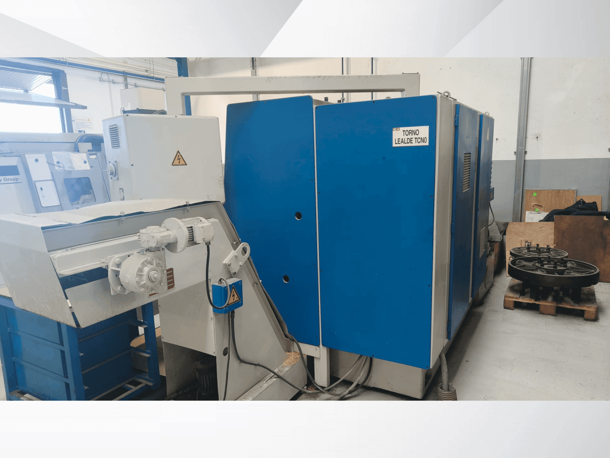 Front view of Lealde TCN-0  machine