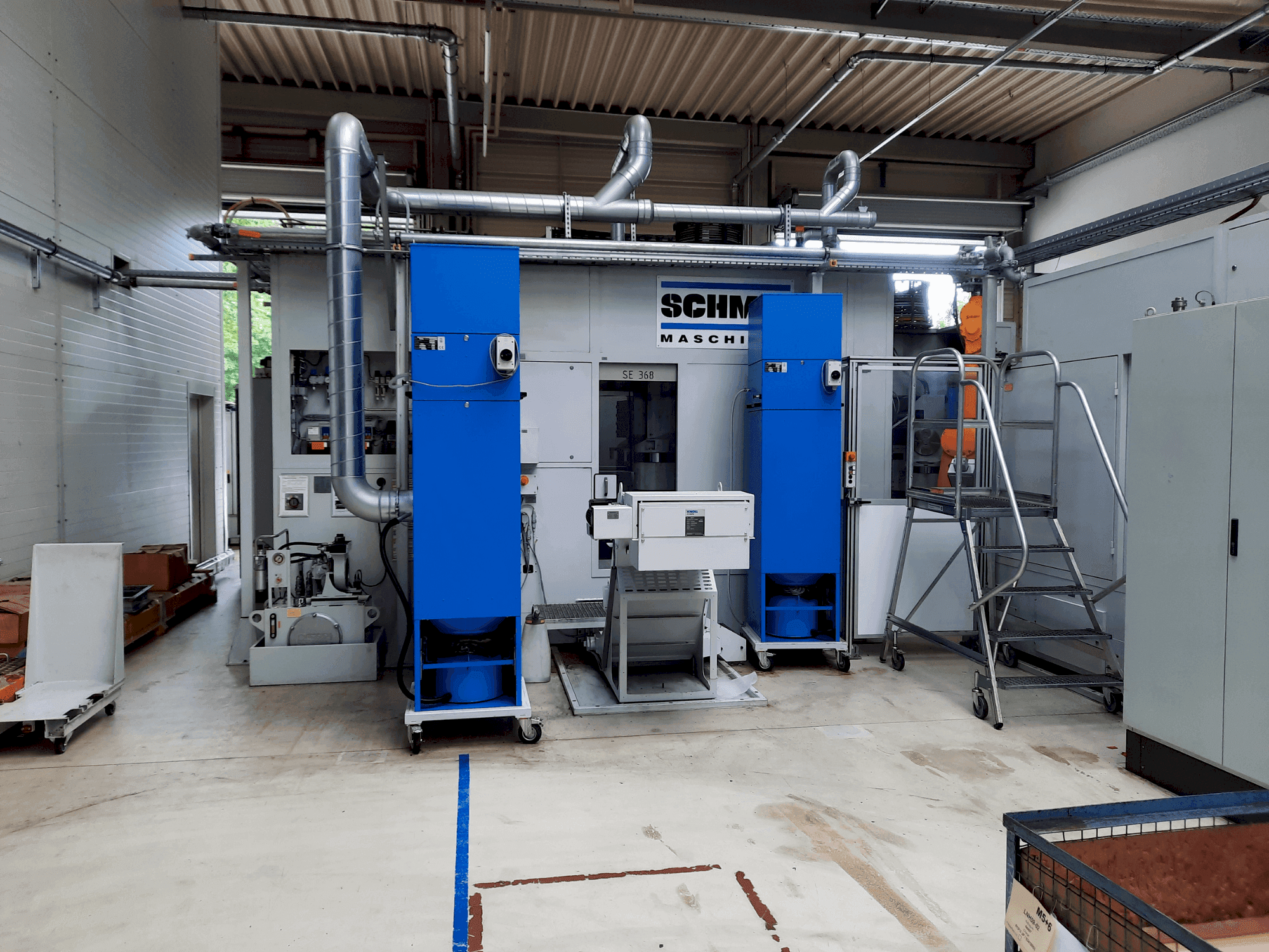 Front view of SCHMID SE 368  machine