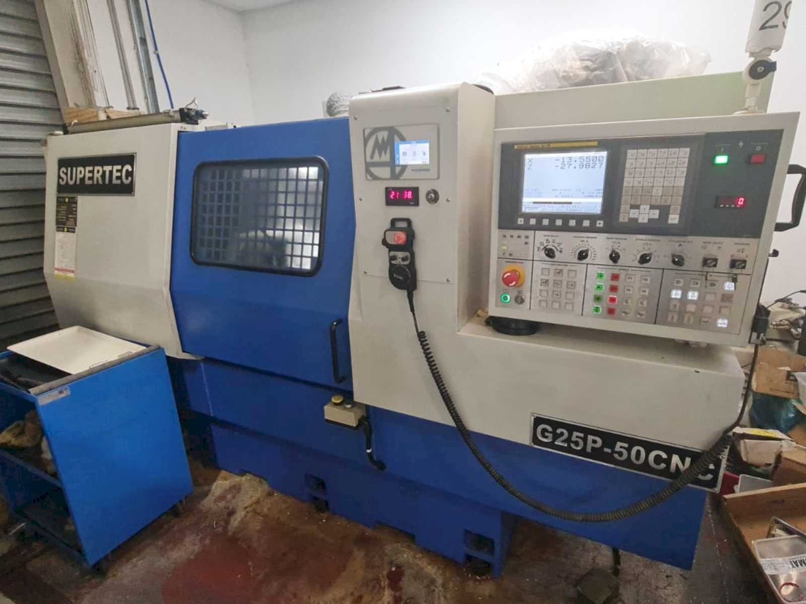 Front view of Supertec G25P-500CNC  machine
