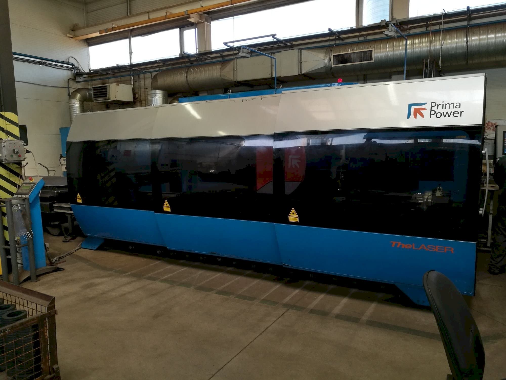 Front view of Prima Power Zaphiro  machine