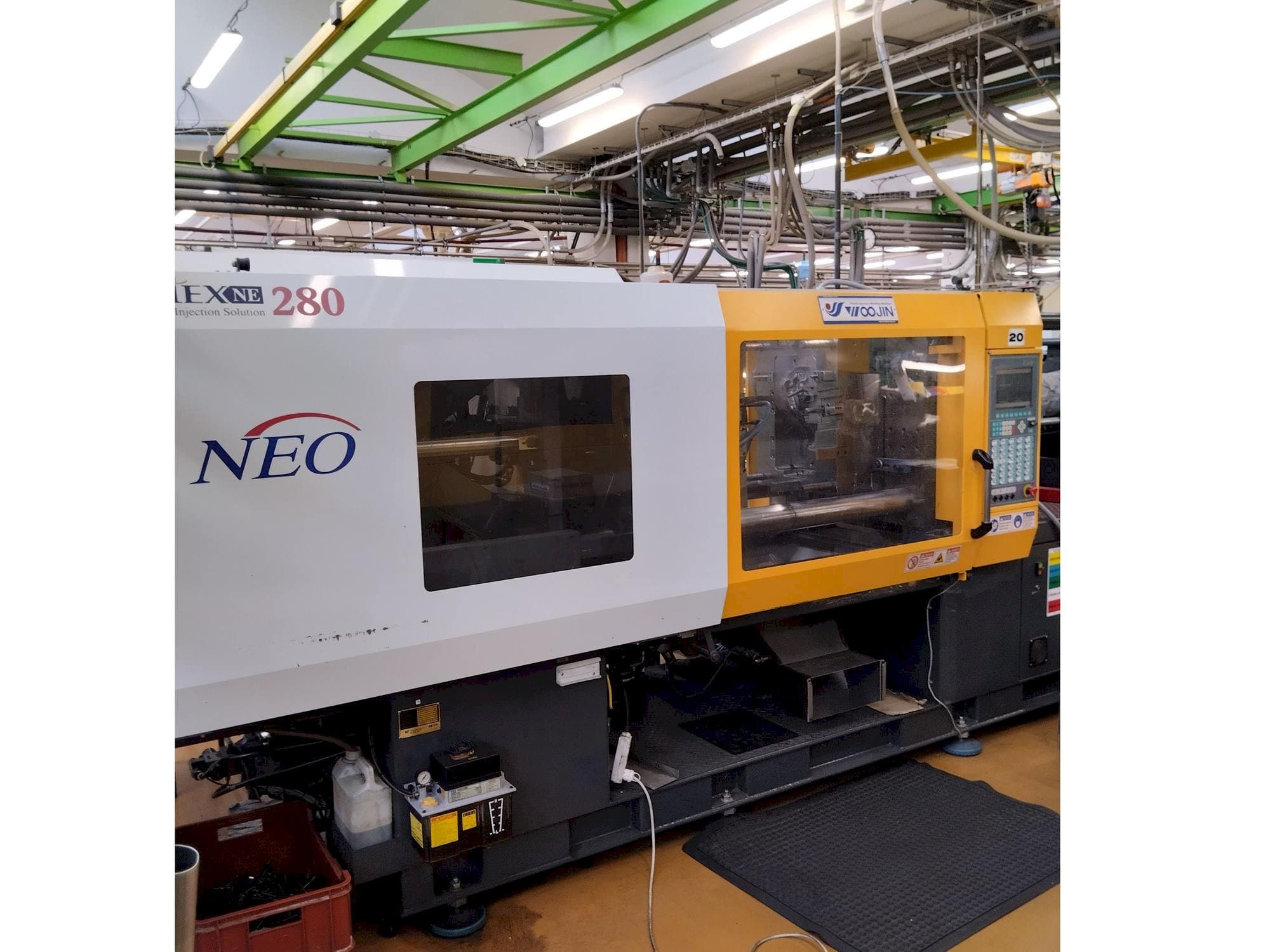 Front view of Selex NE 280  machine