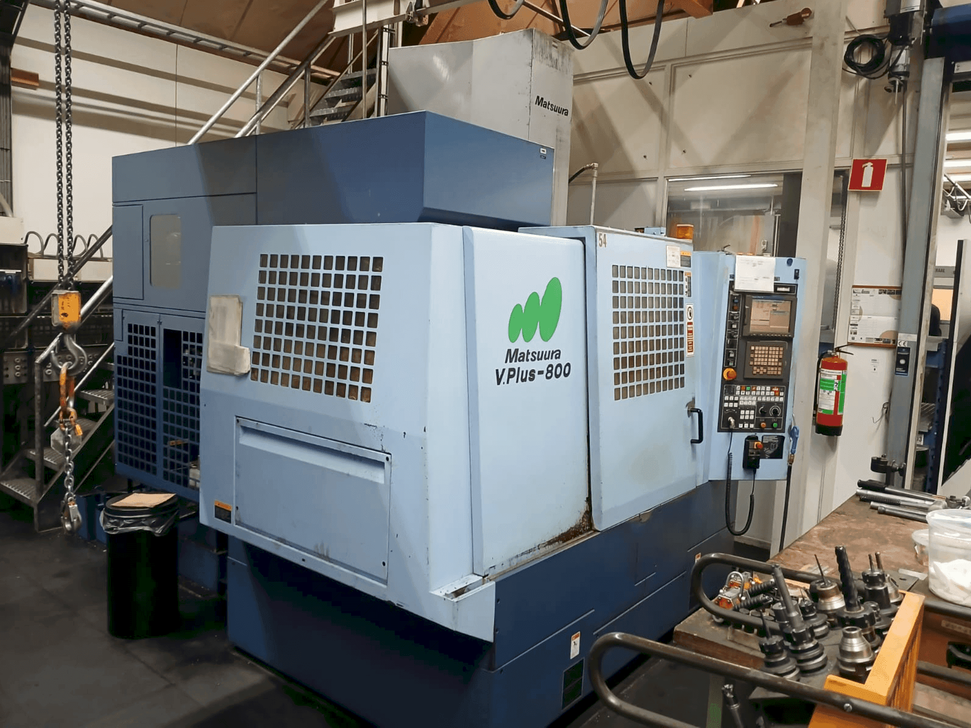Front view of Matsuura V.PLUS-800  machine