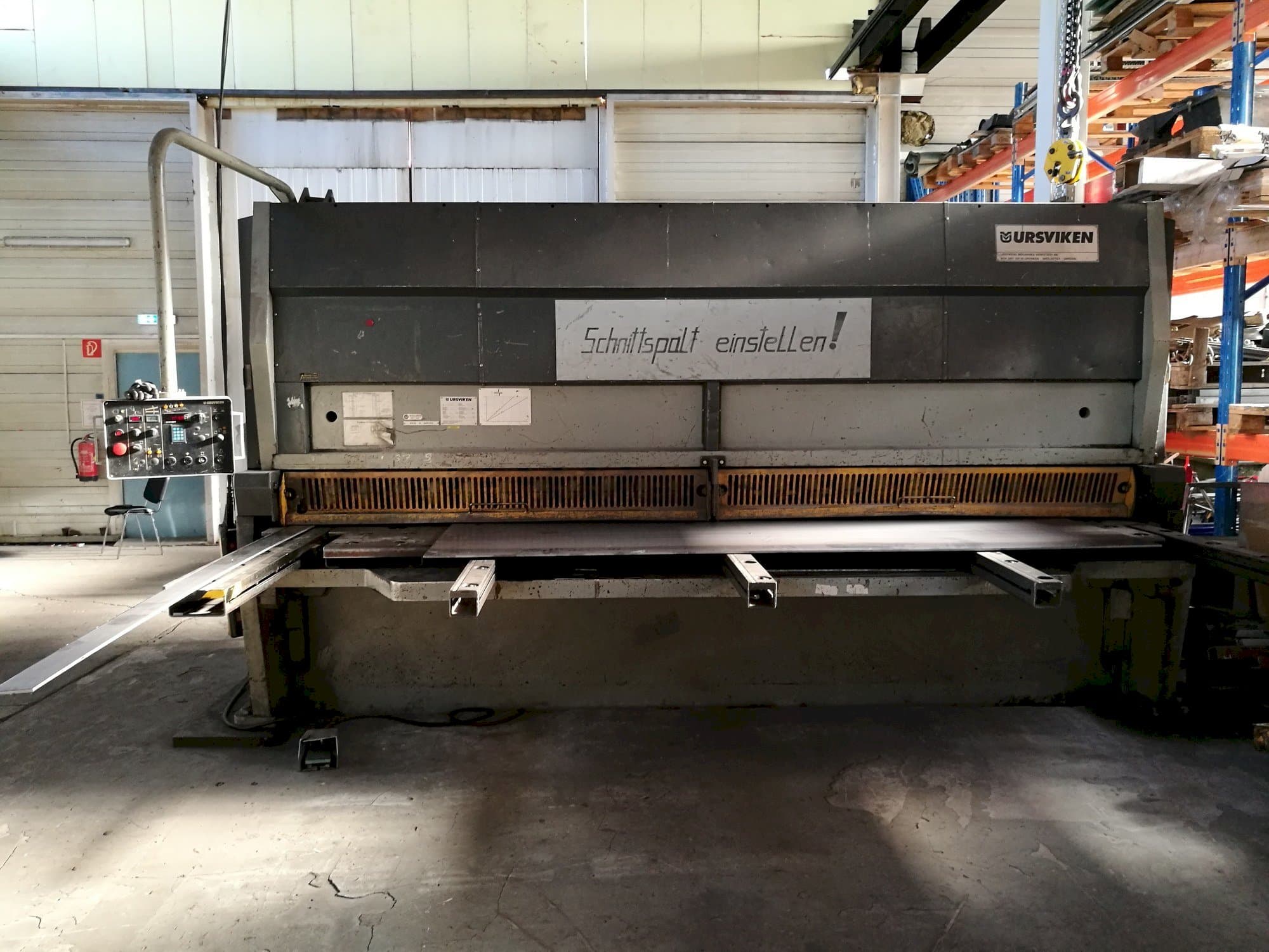 Front view of Ursviken GSA 640  machine