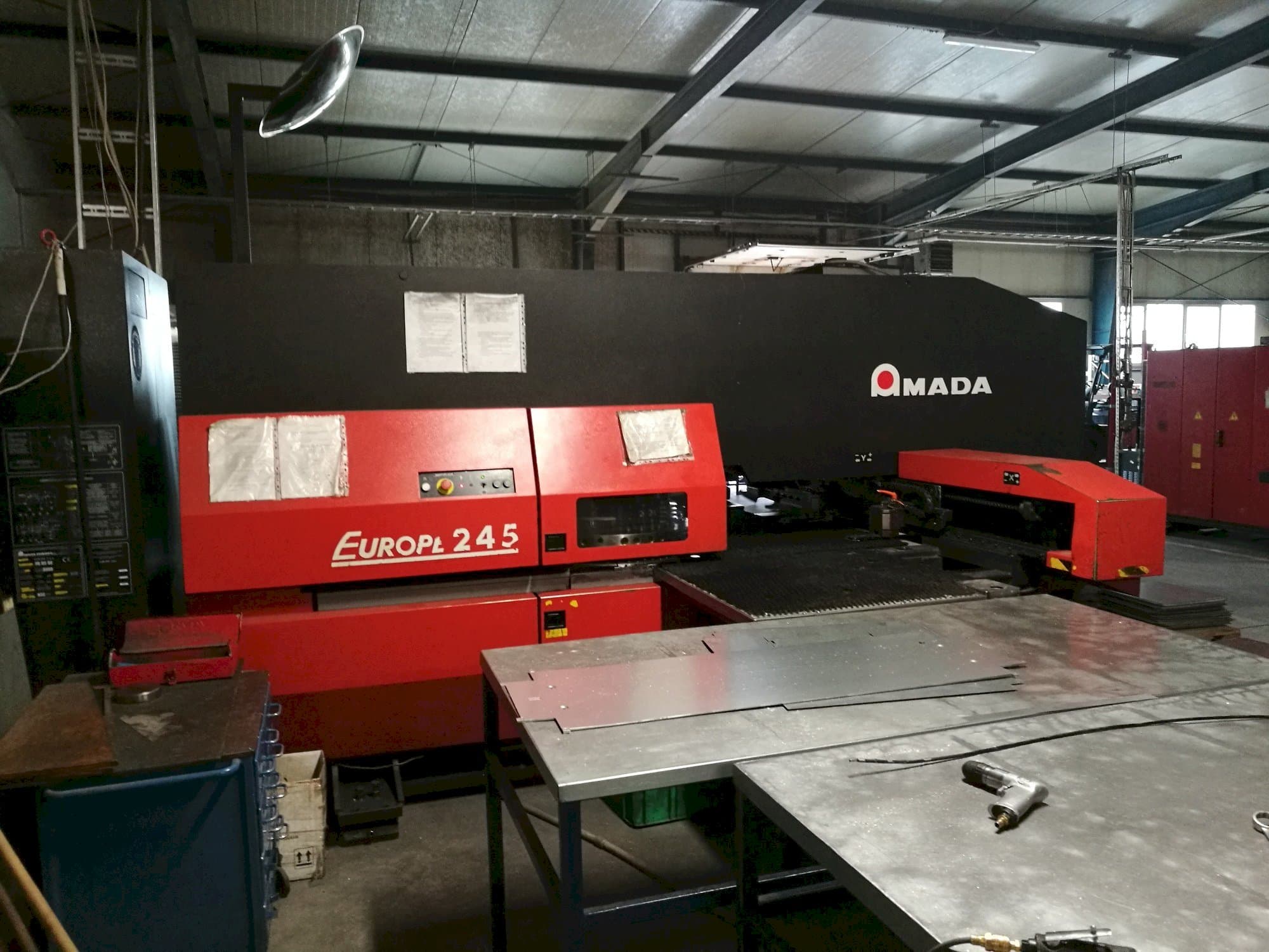 Front view of AMADA EUROPE 245  machine