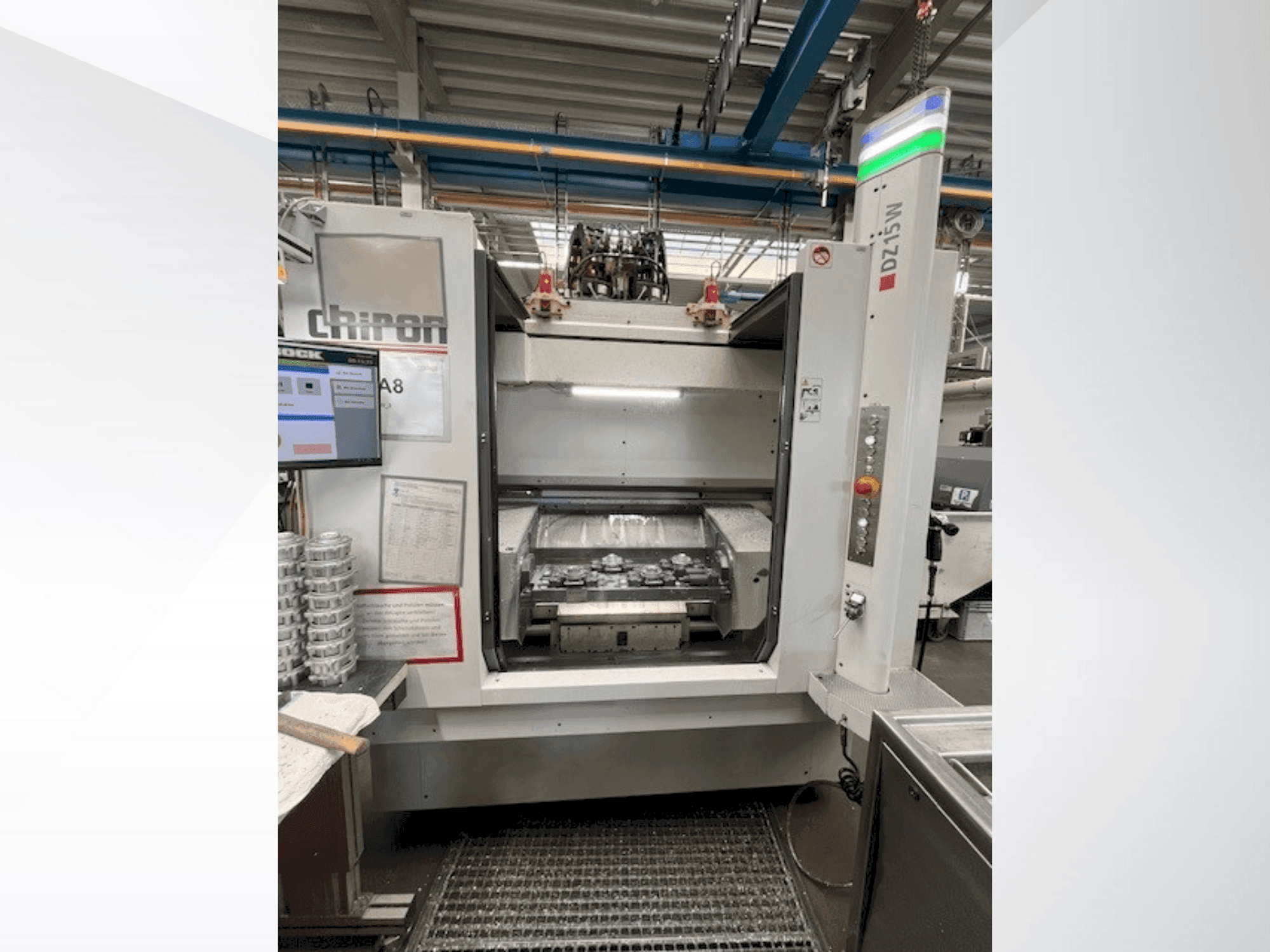 Front view of CHIRON DZ 15 W  machine