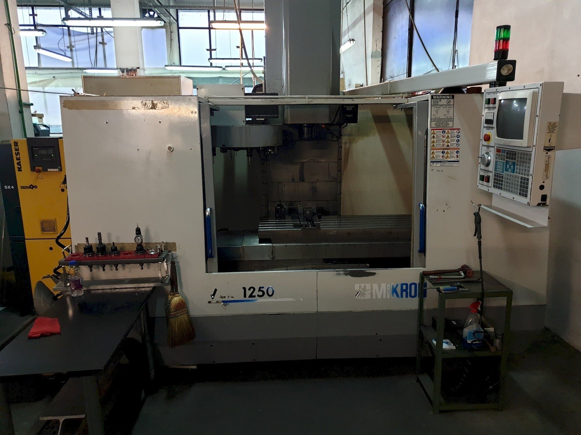 Front view of MIKRON-HAAS VCE 1250  machine