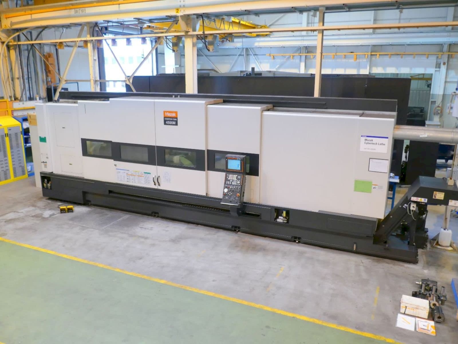 Front view of Mazak CYBERTECH TURN 4500M  machine
