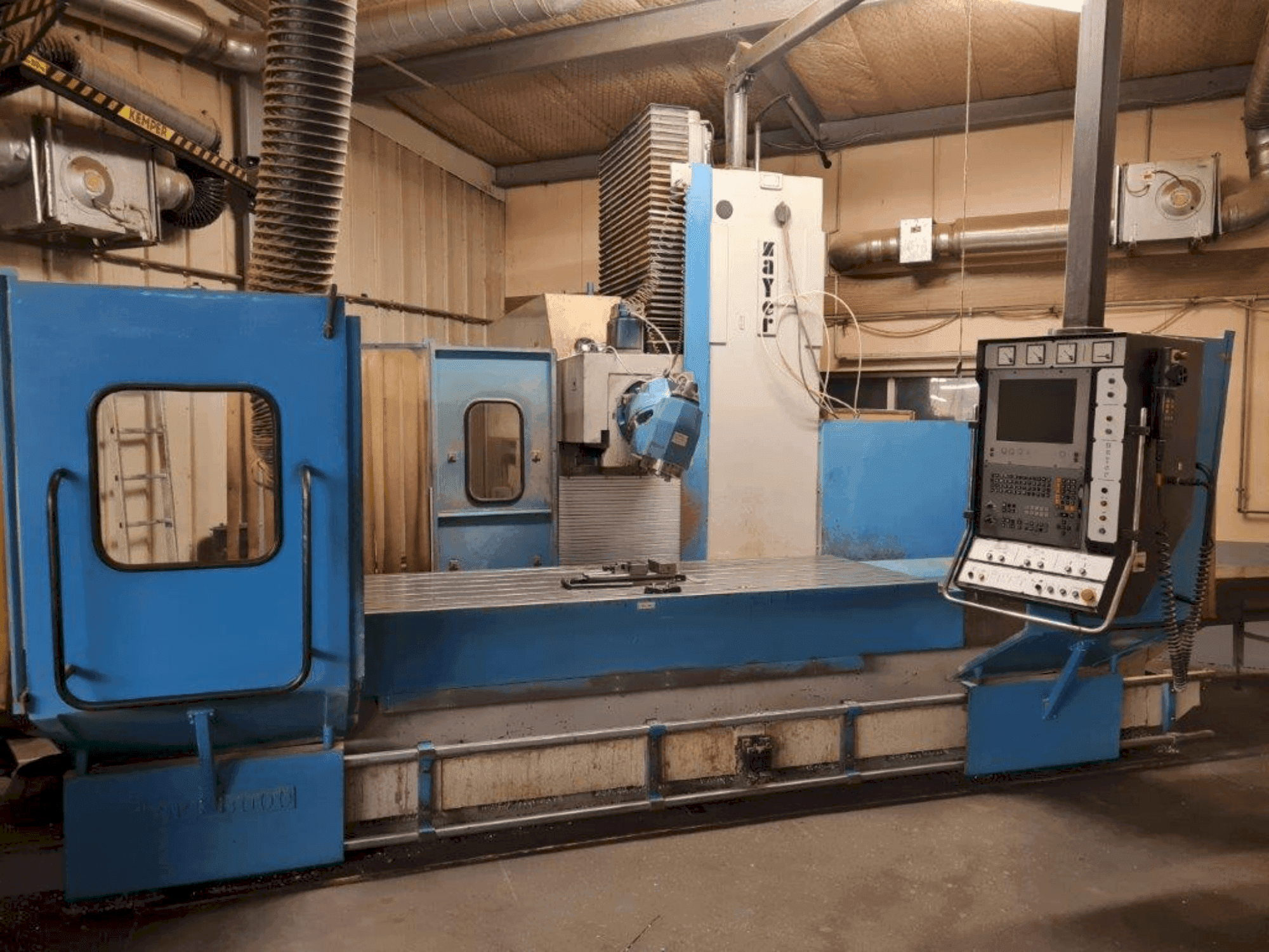 Front view of Zayer 30KF3000  machine