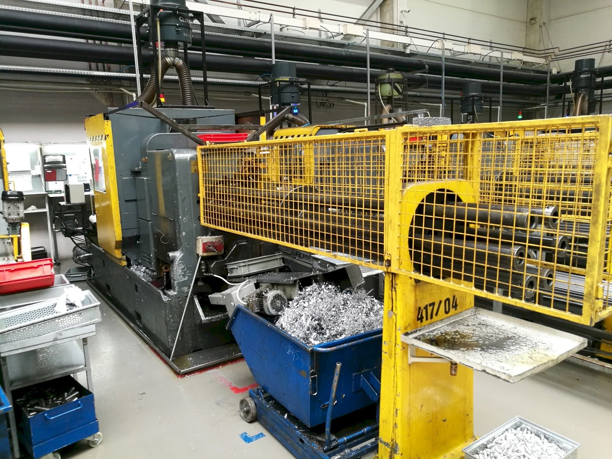 Front view of Wickman 1  3/8"-6  machine