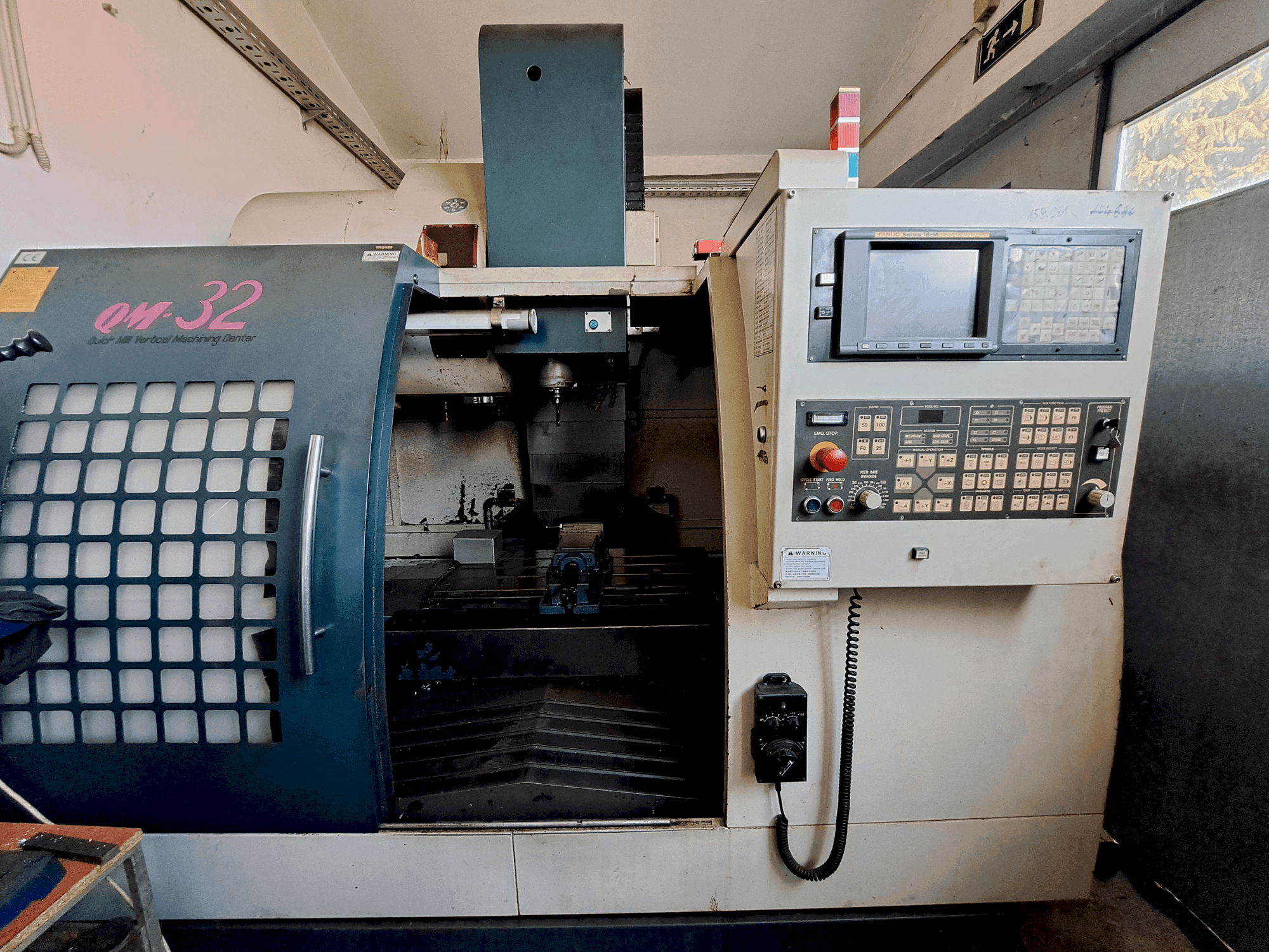 Front view of Feeler QM-32  machine