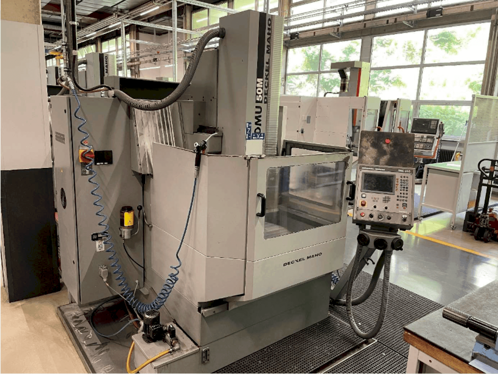 Front view of DECKEL DMU 50  machine