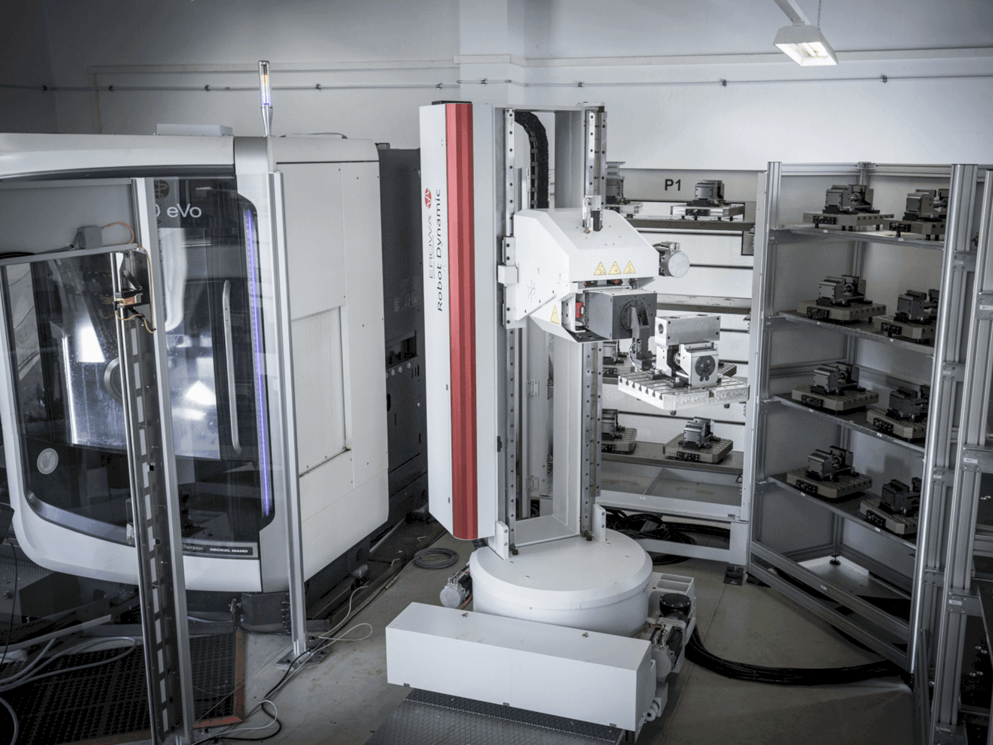 Front view of DMG MORI DMU 60 EVO  machine